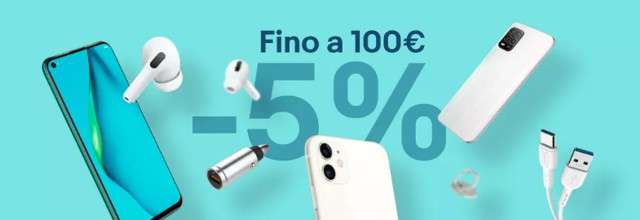 eBay: fino a 100 euro di sconto