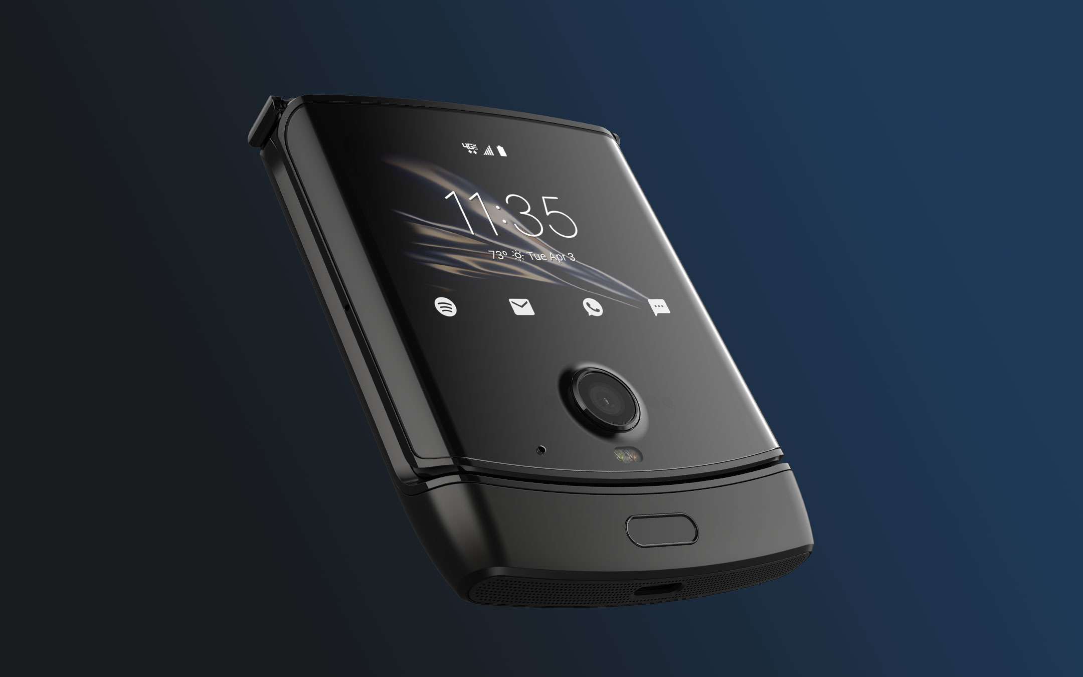 Motorola razr 5G mostrato in dettaglio a 360 gradi