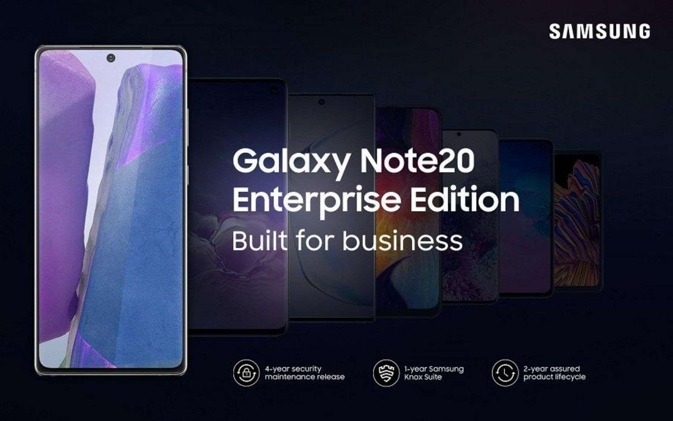 Galaxy Note20 e Tab S7: ecco la Enterprise Edition