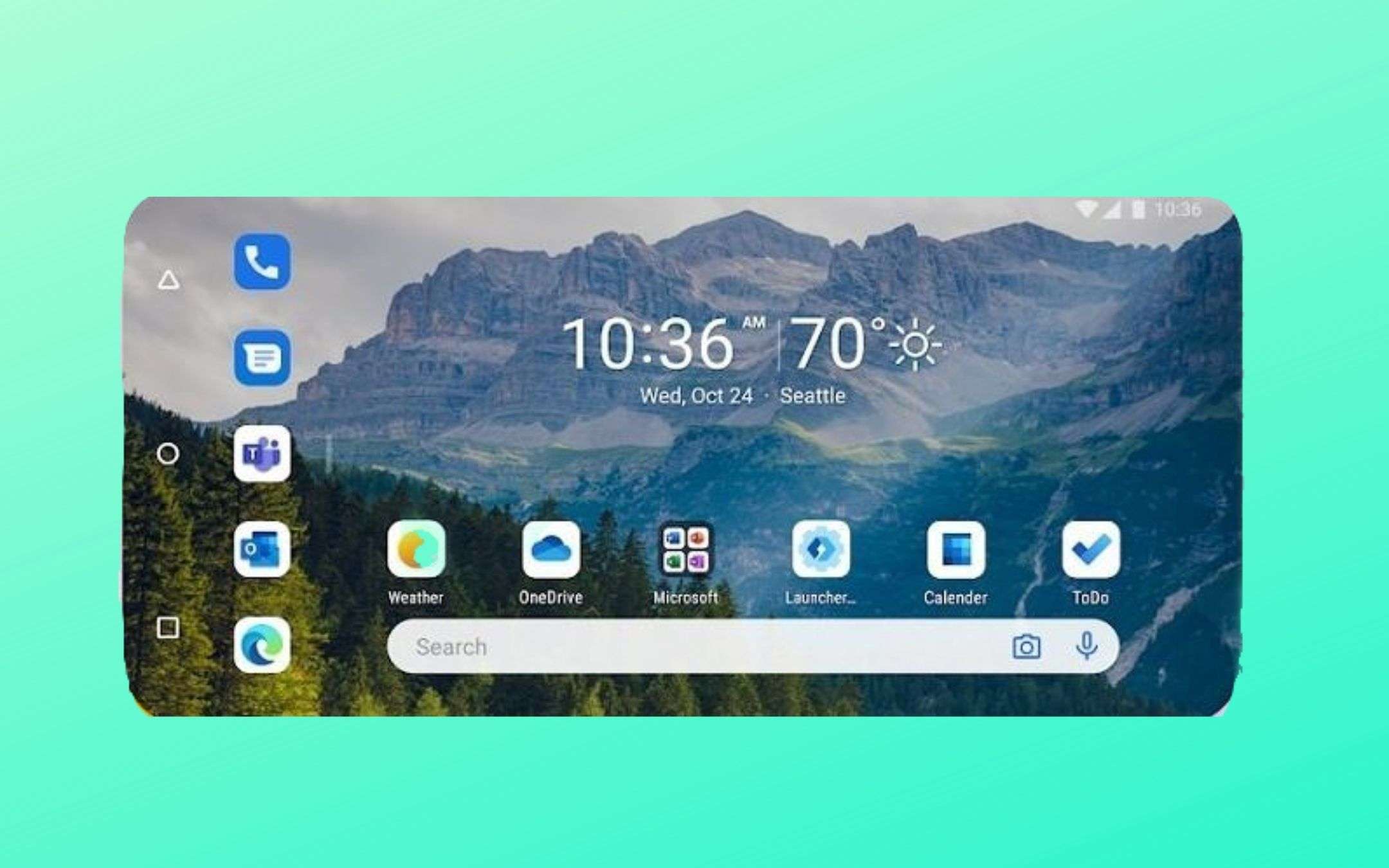 Microsoft Launcher 6.2: arriva la landscape mode