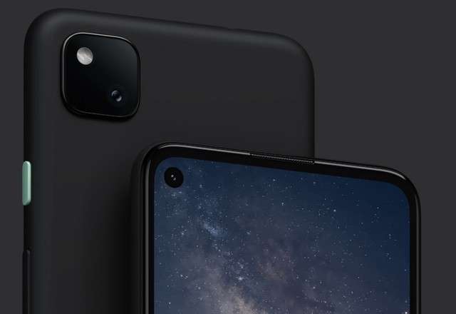 Google Pixel 4a, in policarbonato nero