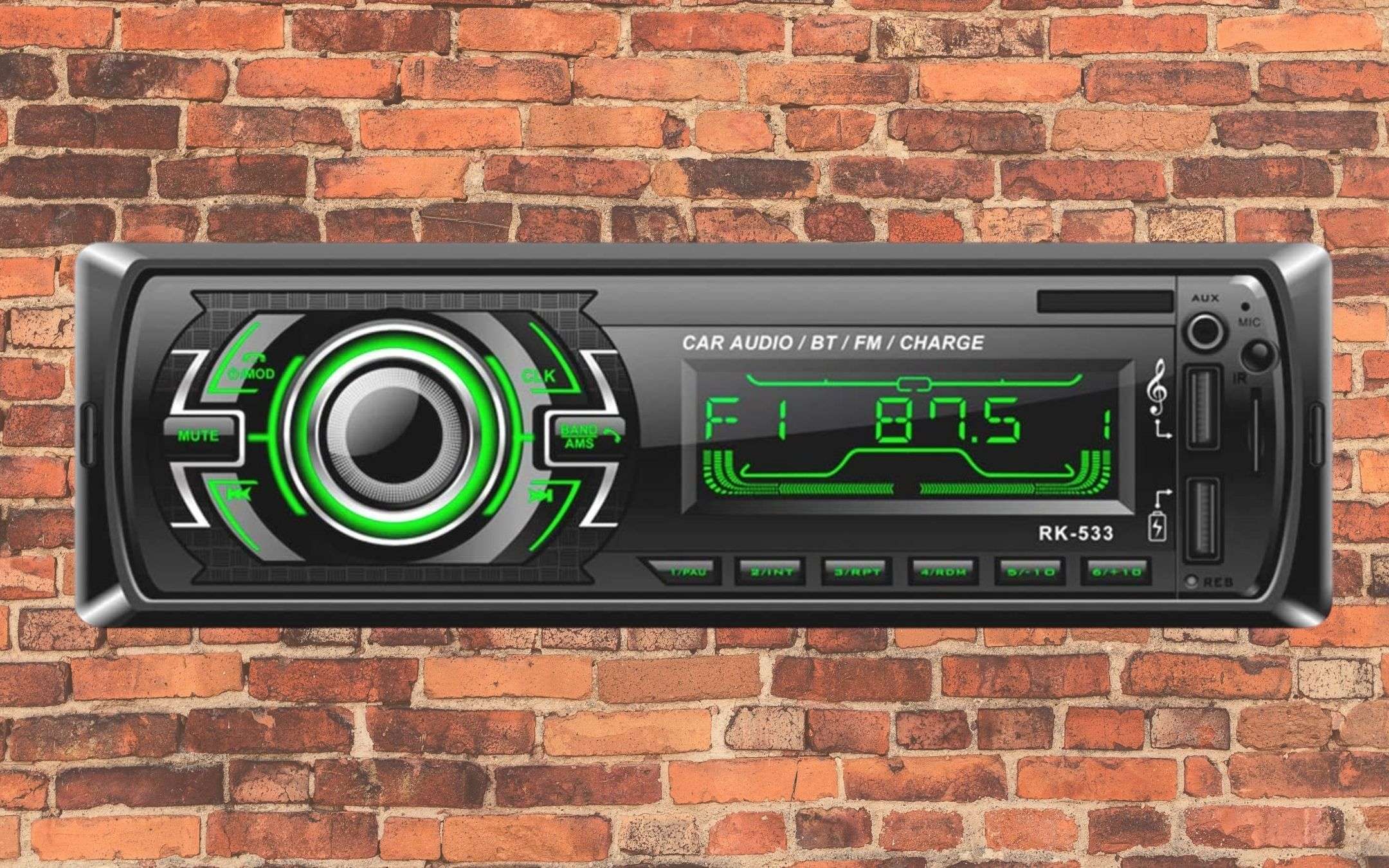 22€ per un’autoradio Bluetooth: sconti Amazon