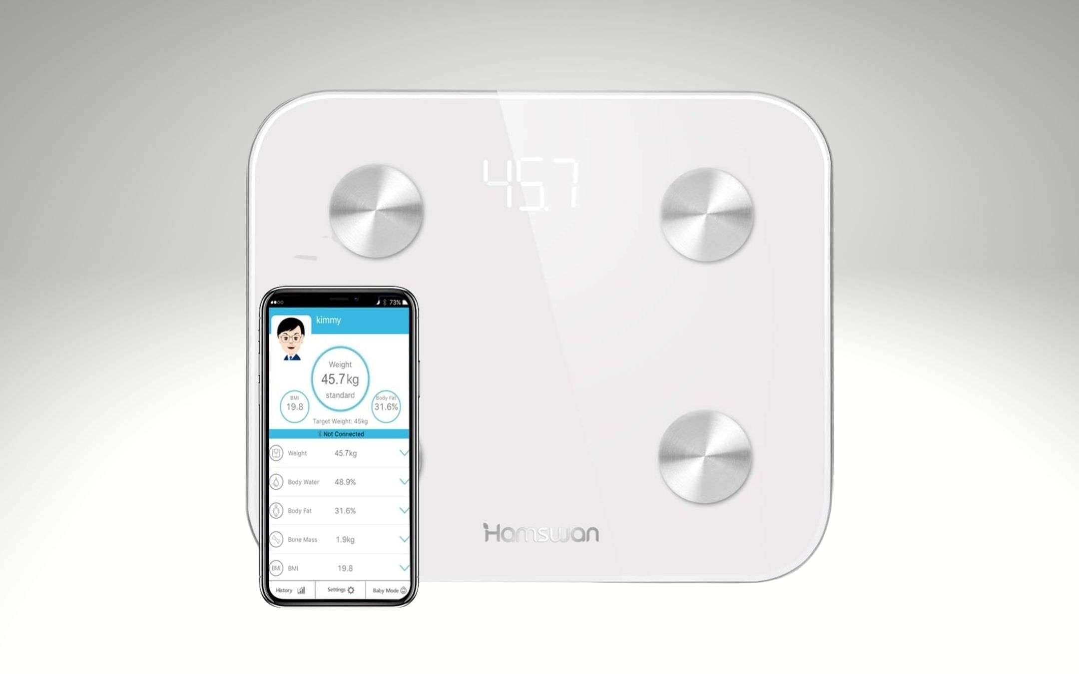 Bilancia smart con il 55% di sconto su Amazon Bilancia smart con il 55% di sconto su Amazon