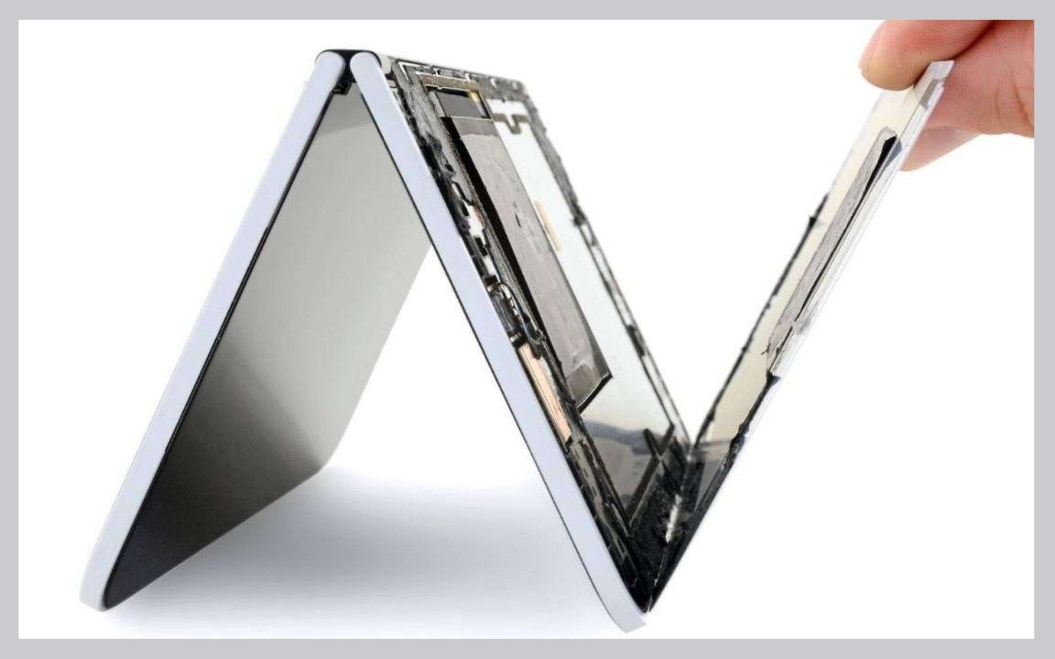Surface Duo: riparabilità davvero deludente, pare