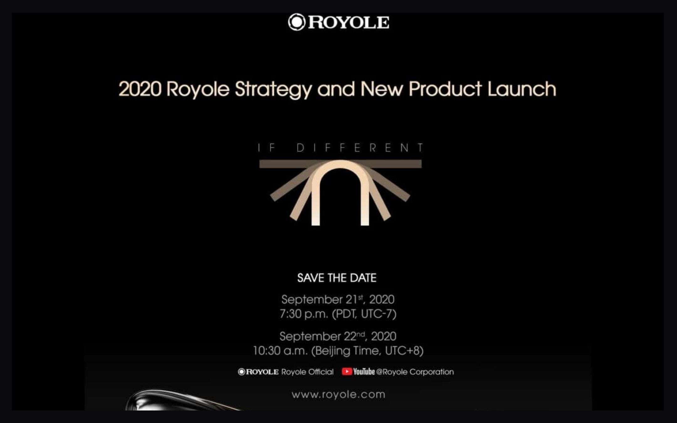 Royole FlexPai 2 arriverà il 21 settembre Royole FlexPai 2 arriverà il 21 settembre