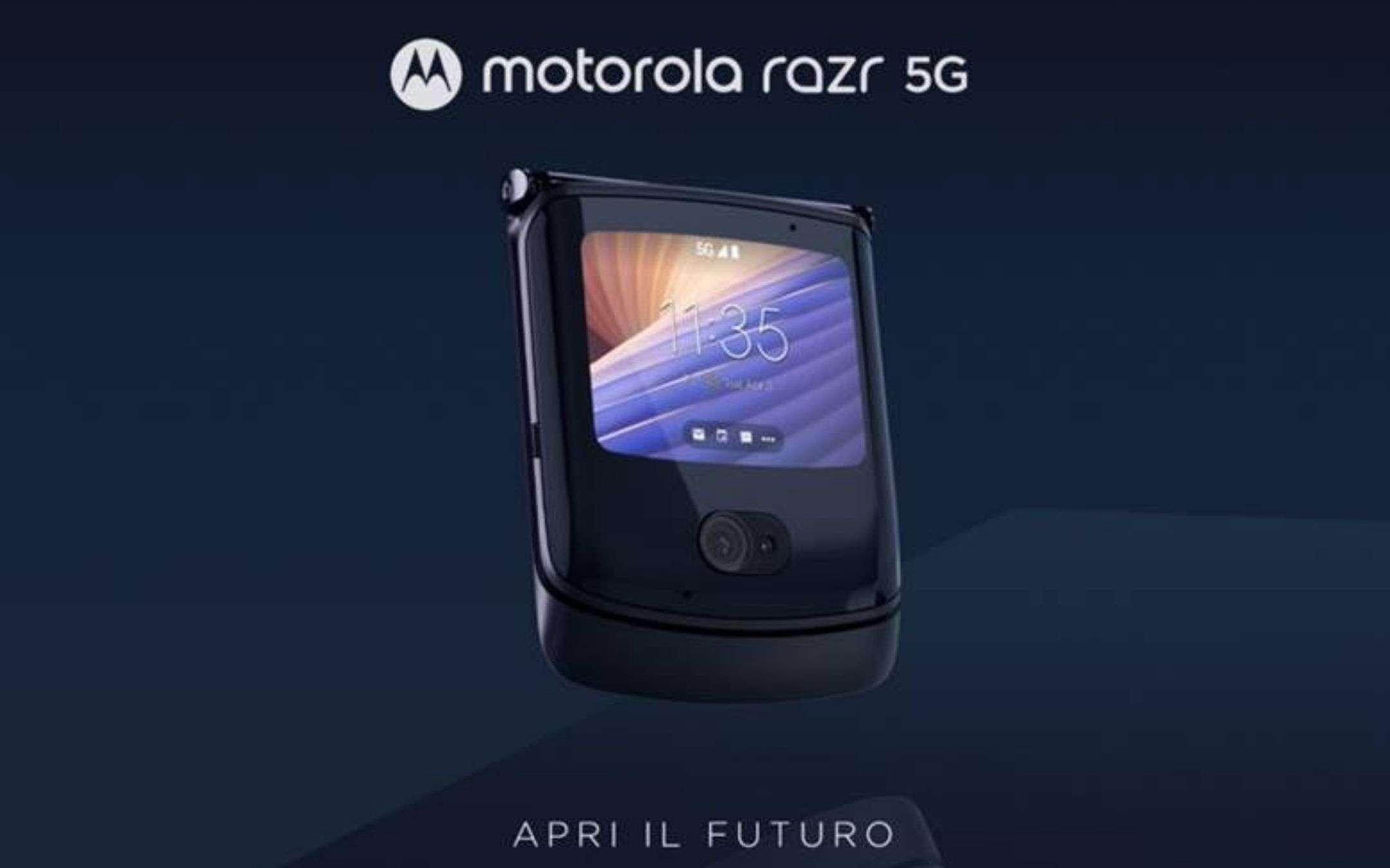 Motorola Razr 5G finalmente UFFICIALE: dettagli