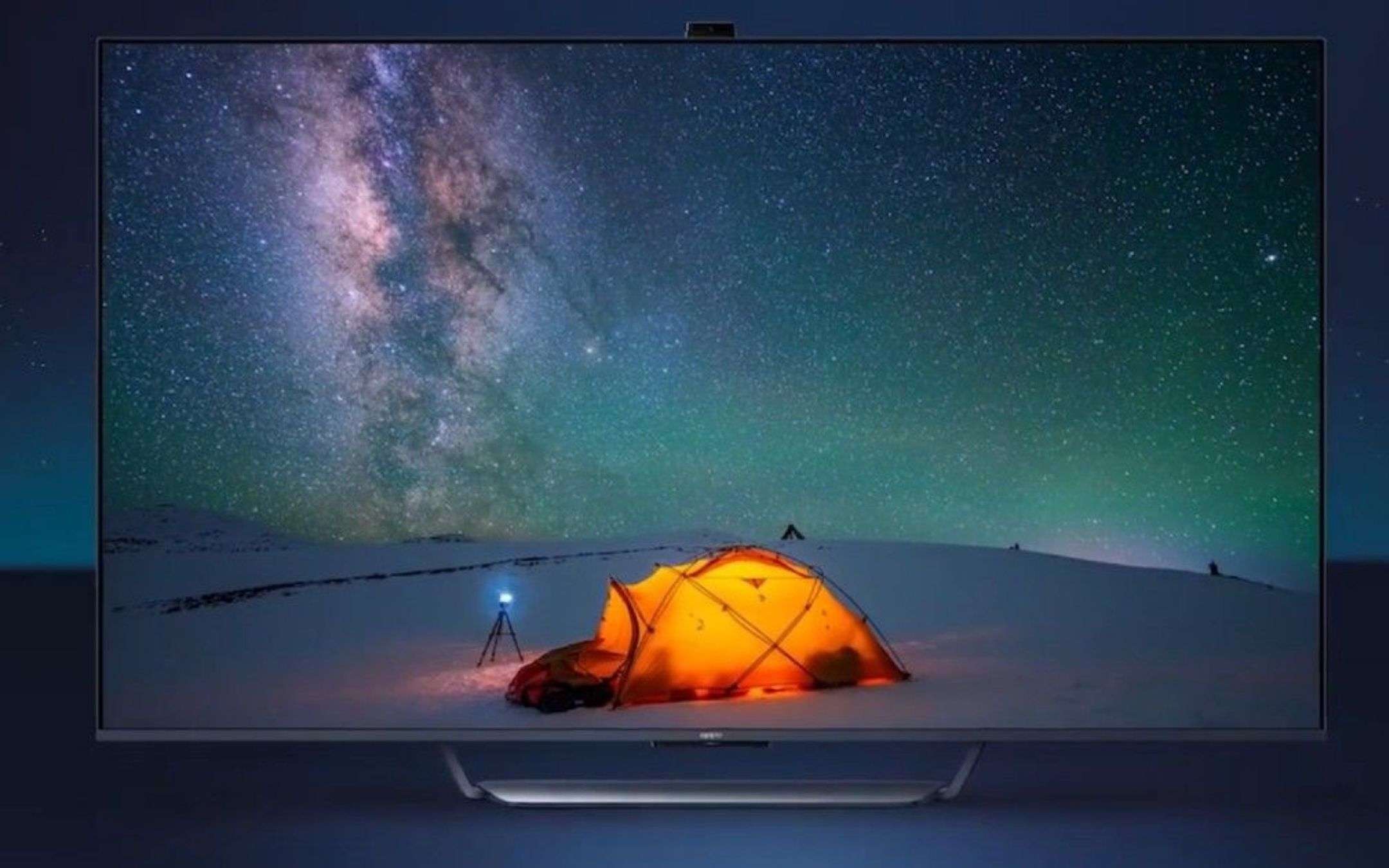 OPPO: smart TV 4K 120 Hz con selfiecam pop-up