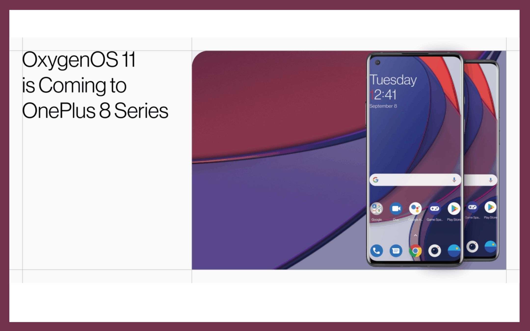 OnePlus 8 e 8 Pro: arriva OxygenOS 11 beta