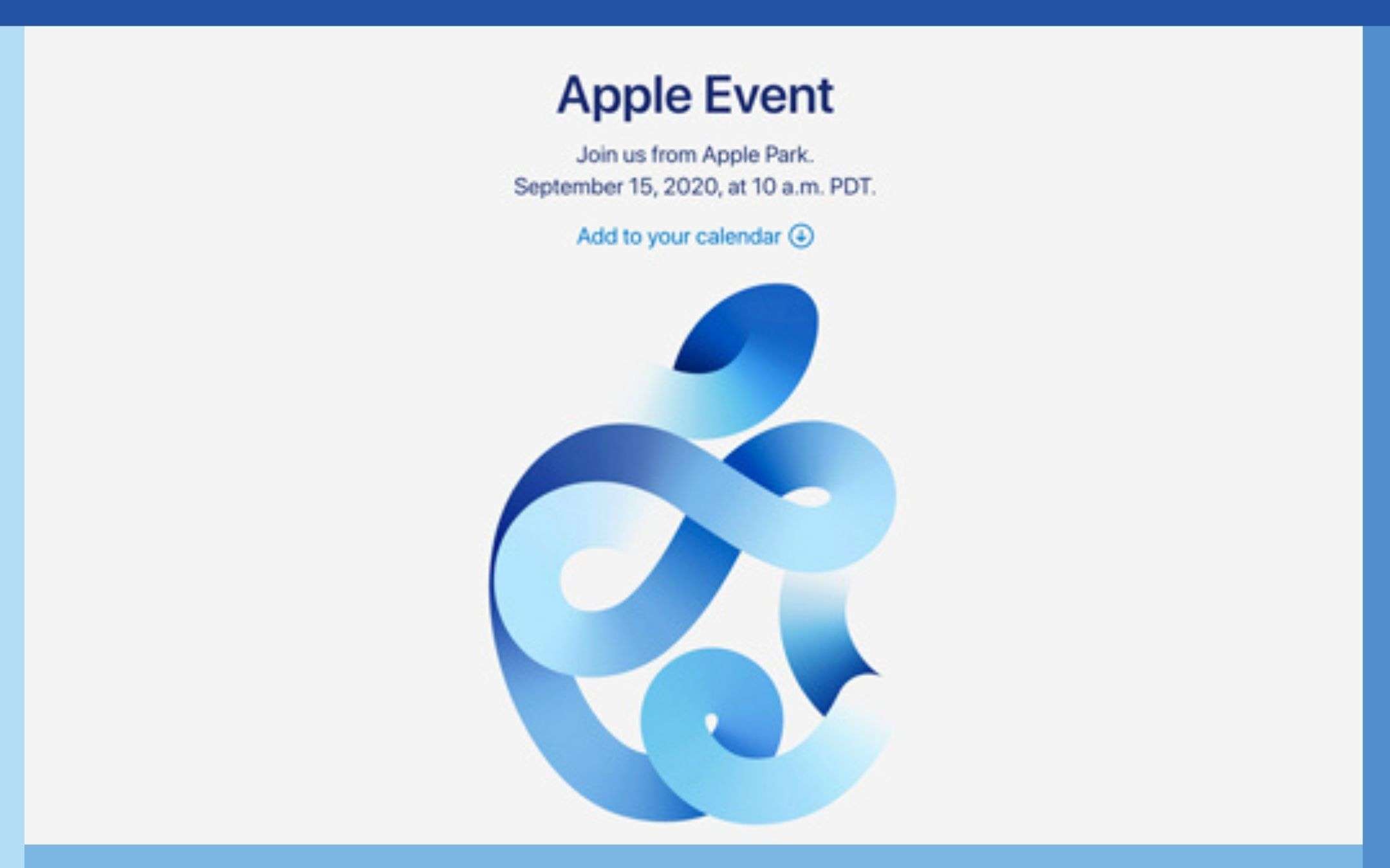 Apple: il 15 settembre conosceremo iPad Air IV