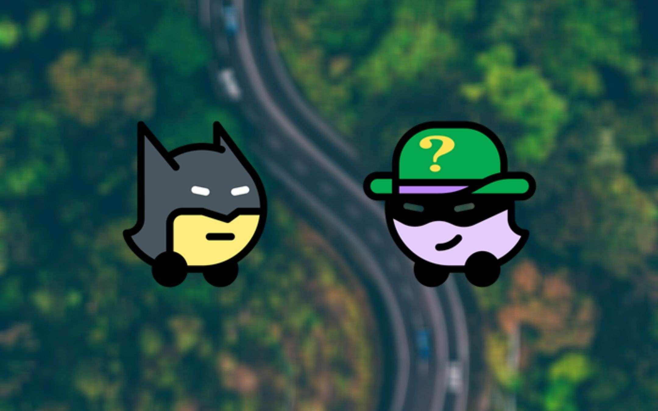 Waze: lasciati guidare da Batman e da L’Enigmista