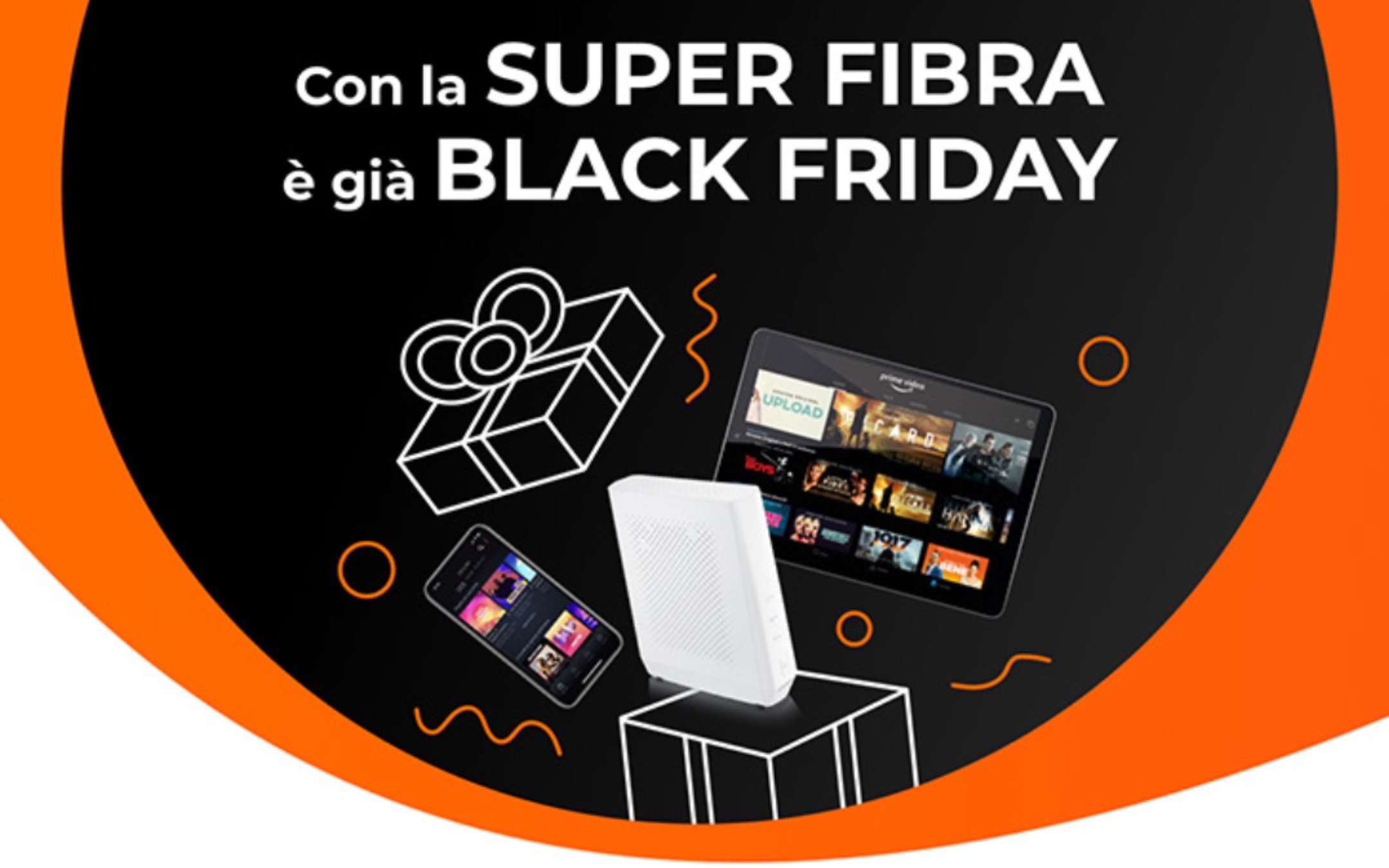 Super Fibra WINDTRE a 28,98€ per il Black Friday