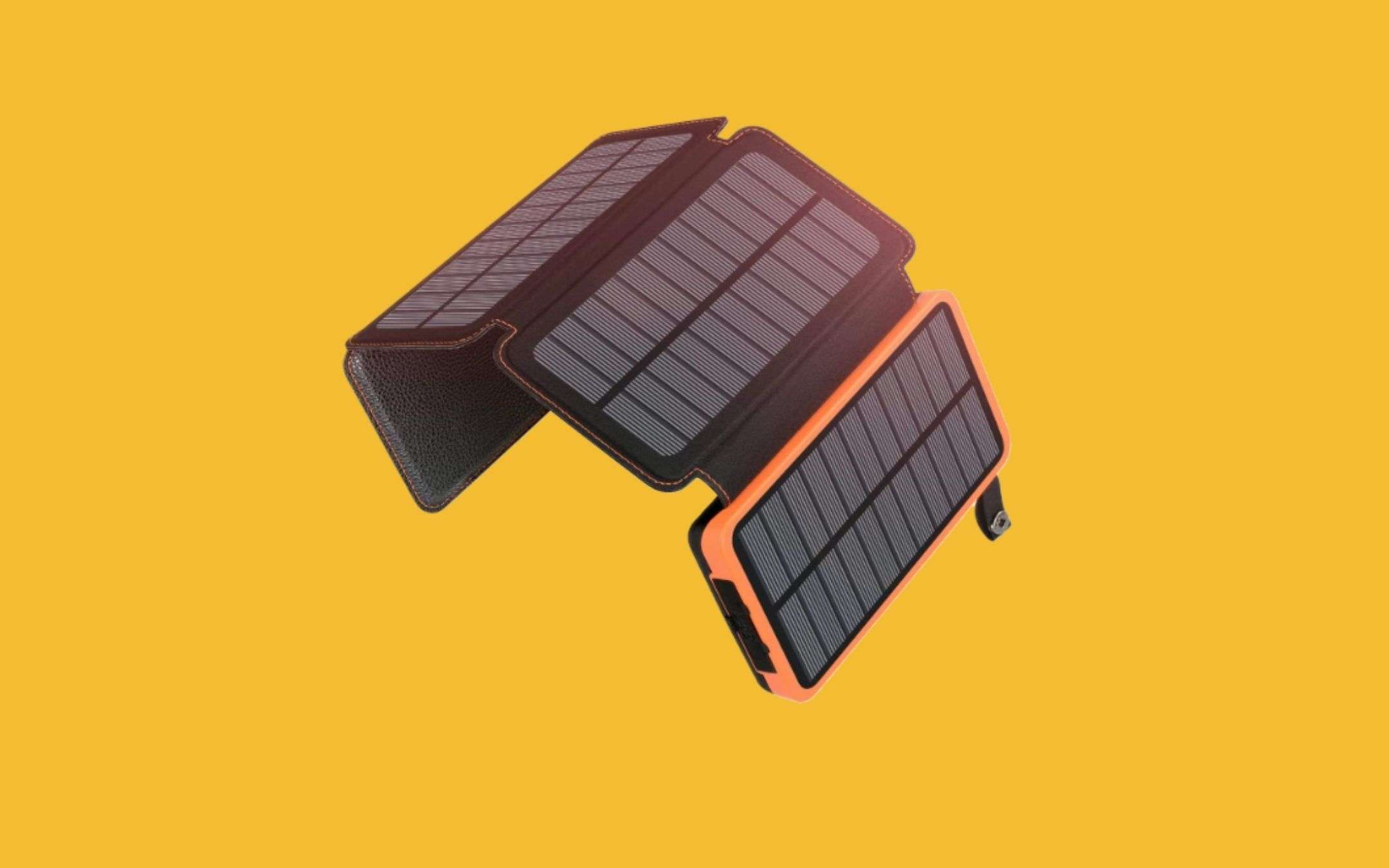 Caricabatterie solare ADDTOP con sconto del 32%