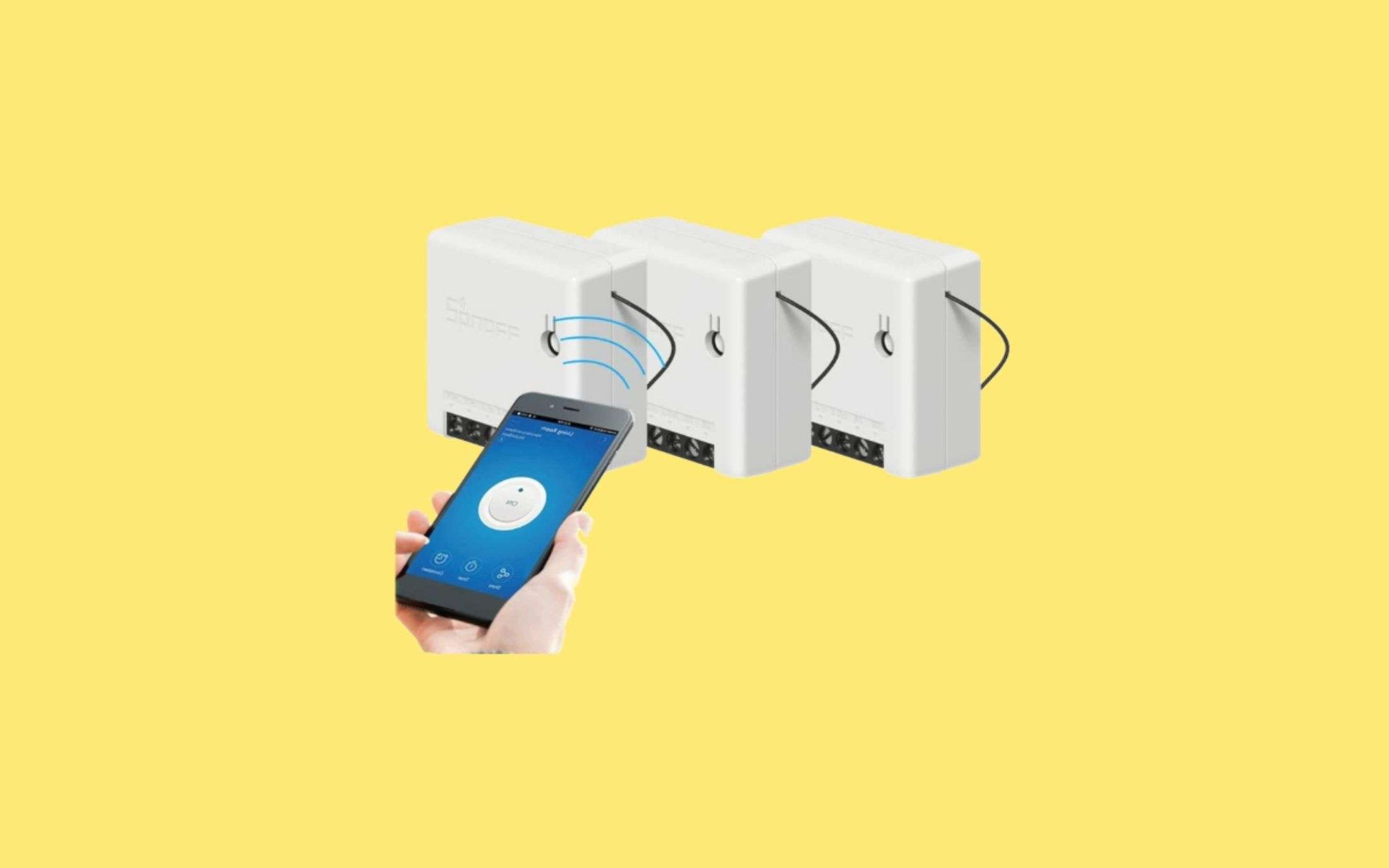 SONOFF Mini switch 3 pezzi in super sconto