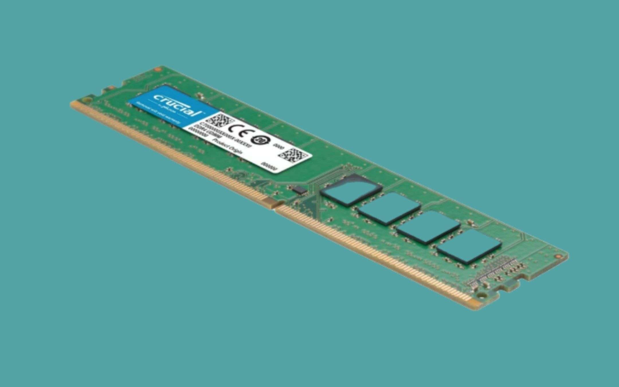 RAM DDR4 di Crucial da 32 GB con sconto del 28%
