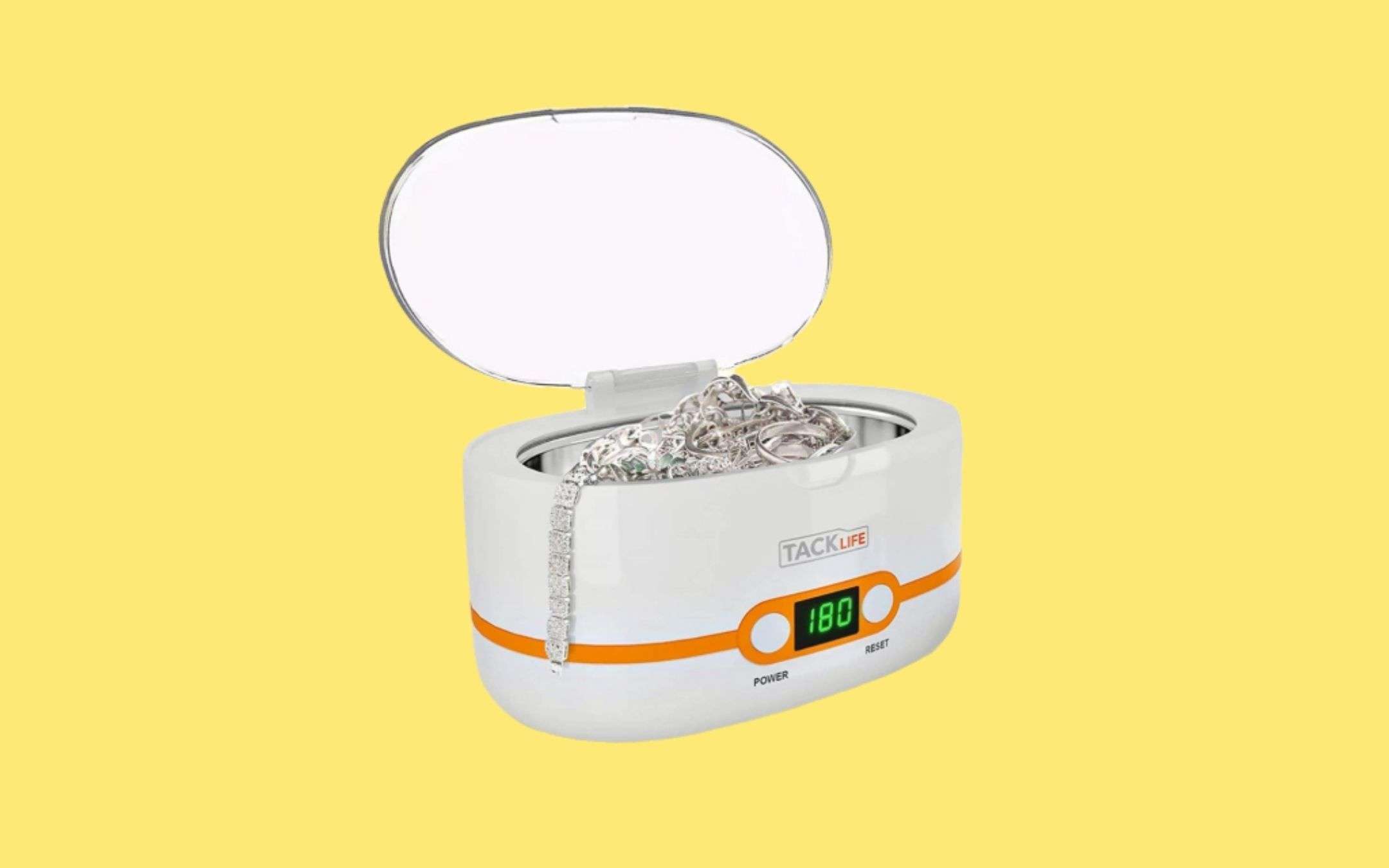 Pulitore ad ultrasuoni a metà prezzo su Amazon Pulitore ad ultrasuoni a metà prezzo su Amazon
