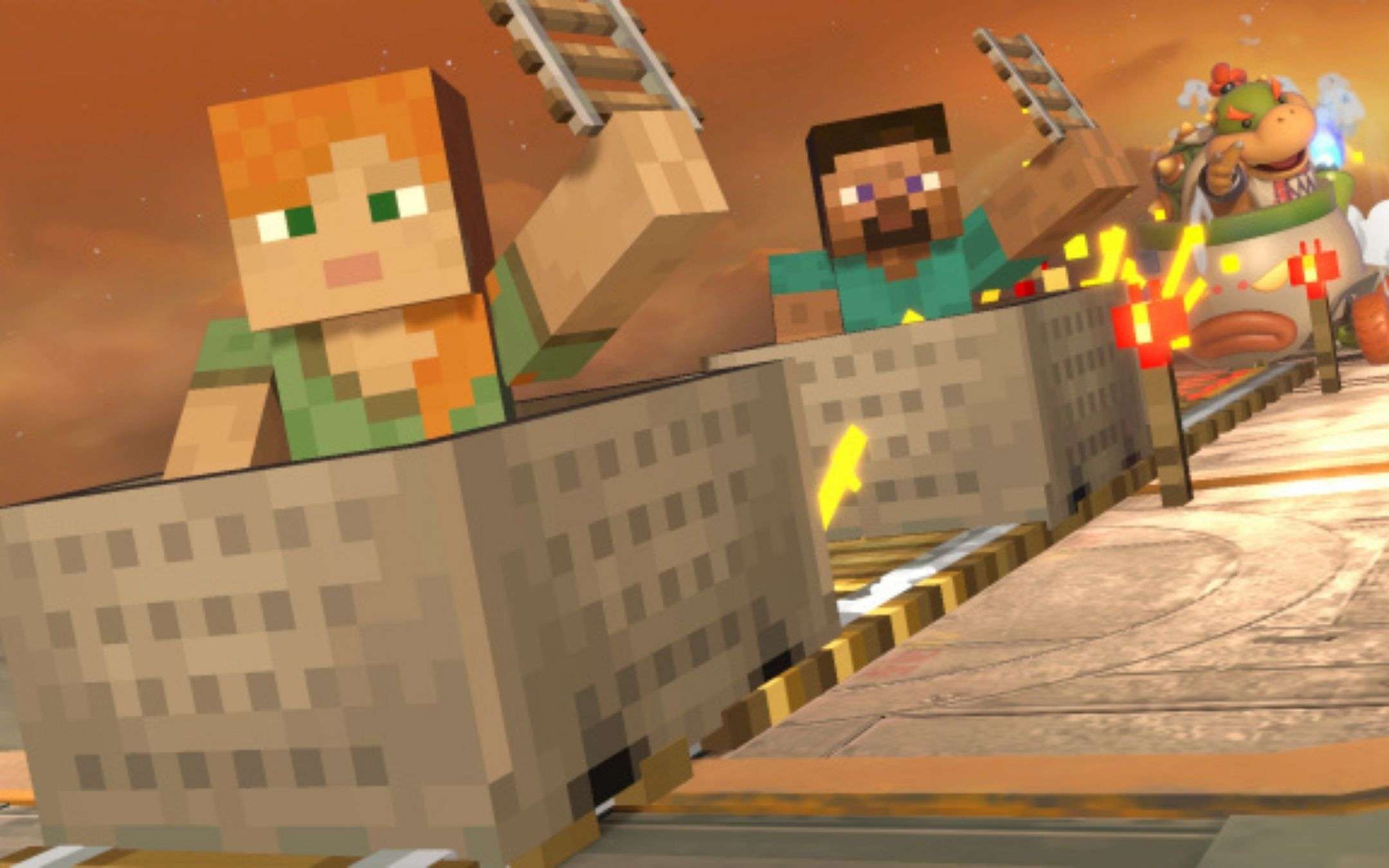 Super Smash Bros: in arrivo i personaggi Minecraft Super Smash Bros: in arrivo i personaggi Minecraft