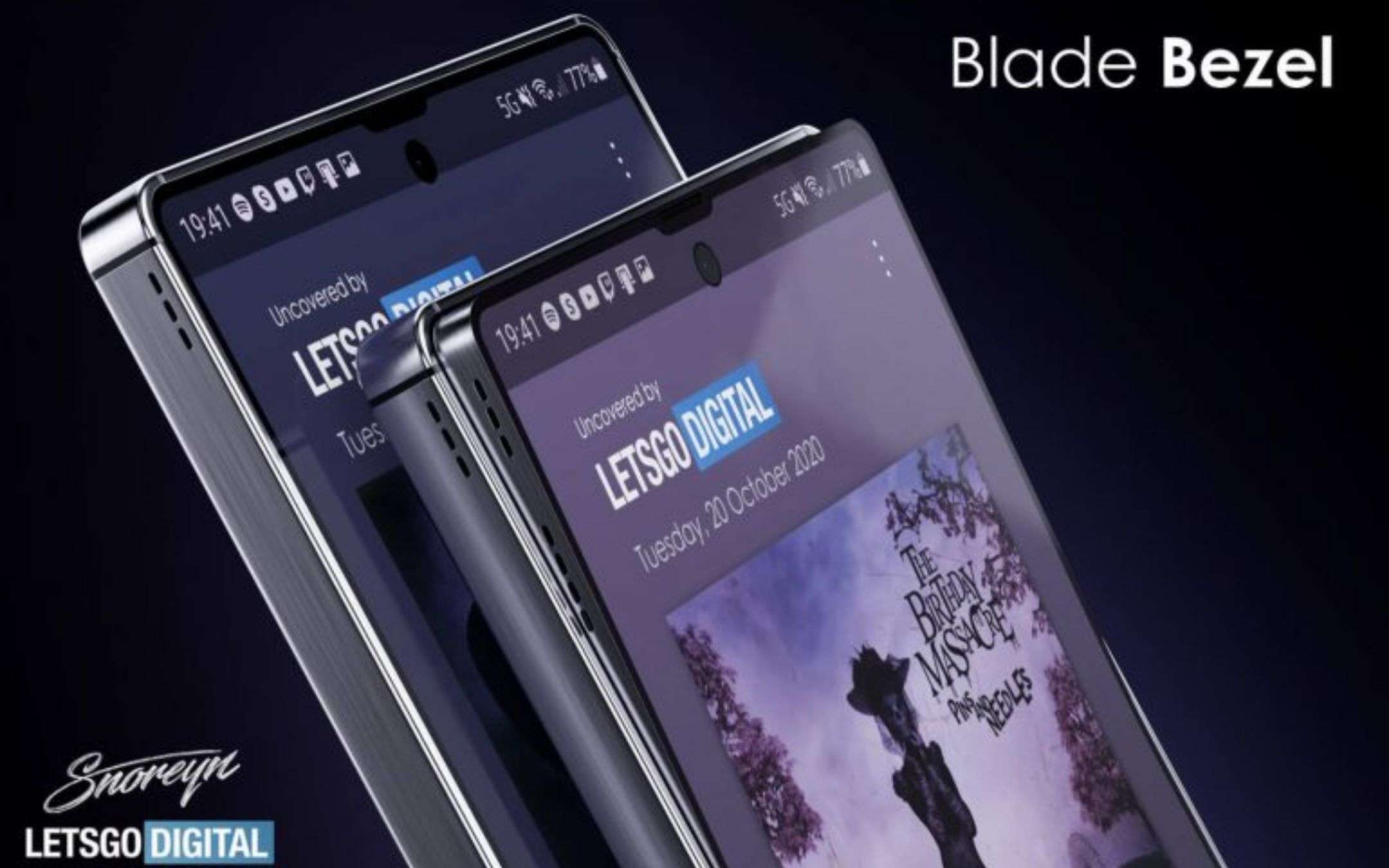 Samsung: registrato il marchio Blade Bezel per S21
