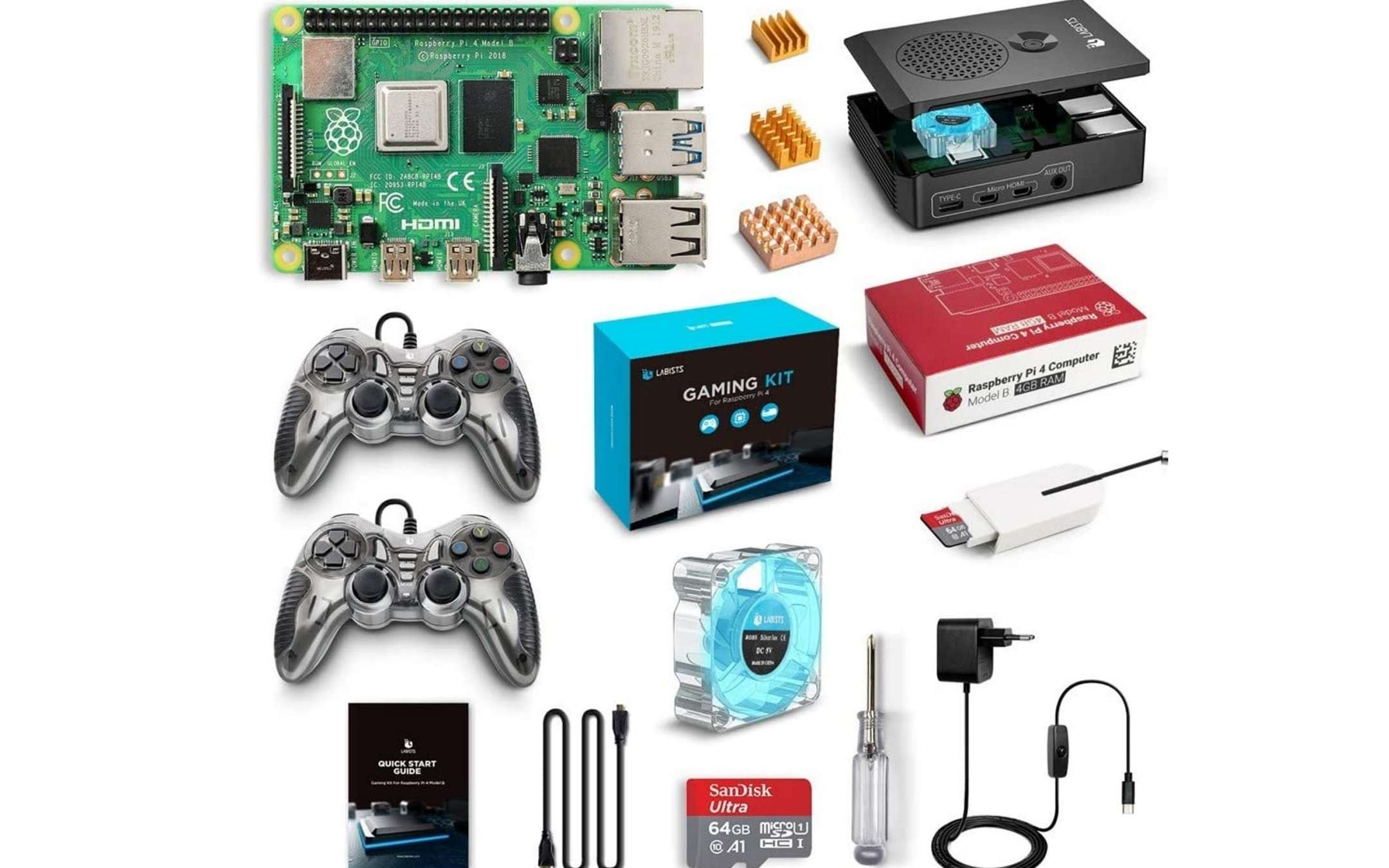 LABISTS Raspberry Pi 4: retrogaming a prezzo bomba