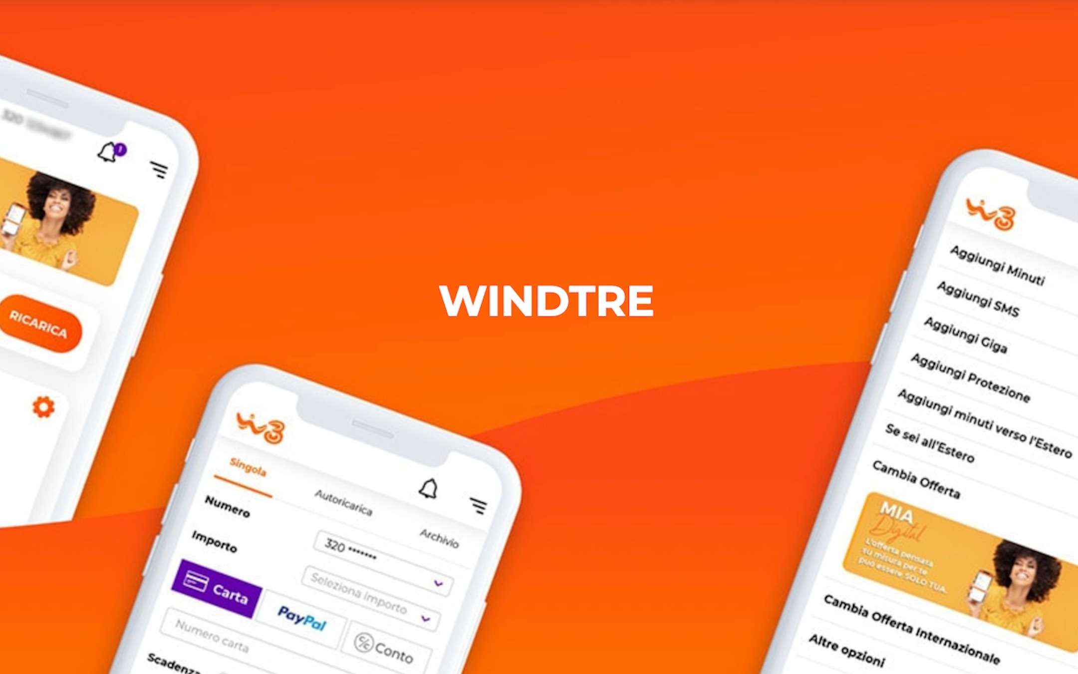 App WINDTRE: integrazione anche di numeri ex Tre