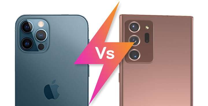 Confronto smartphone: Apple iPhone 12 Pro Max vs Samsung Galaxy Note20 Ultra  5G | telefonino.net