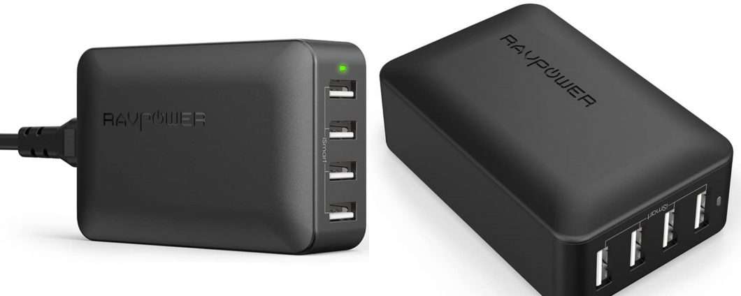 4 porte 5v 4a usb caricatore mobile da parete - Alibaba