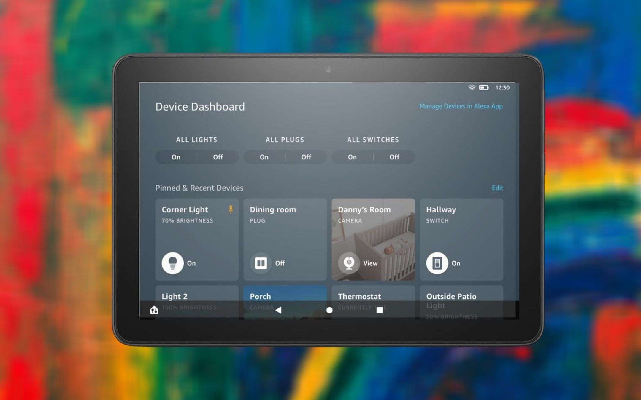 Amazon Fire tablet come smart display con un update