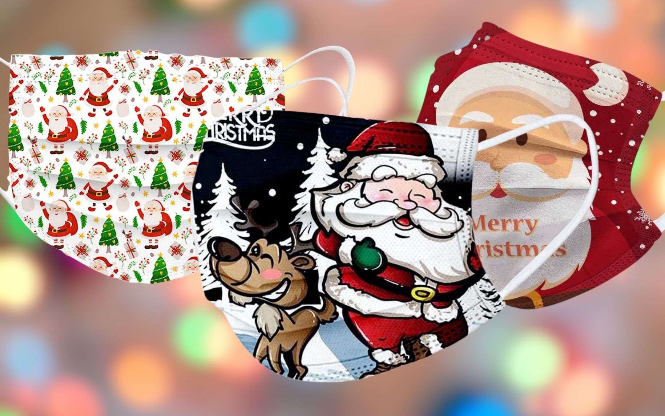 A Natale, la mascherina giusta: 10 a 3,50€! A Natale, la mascherina giusta: 10 a 3,50€!