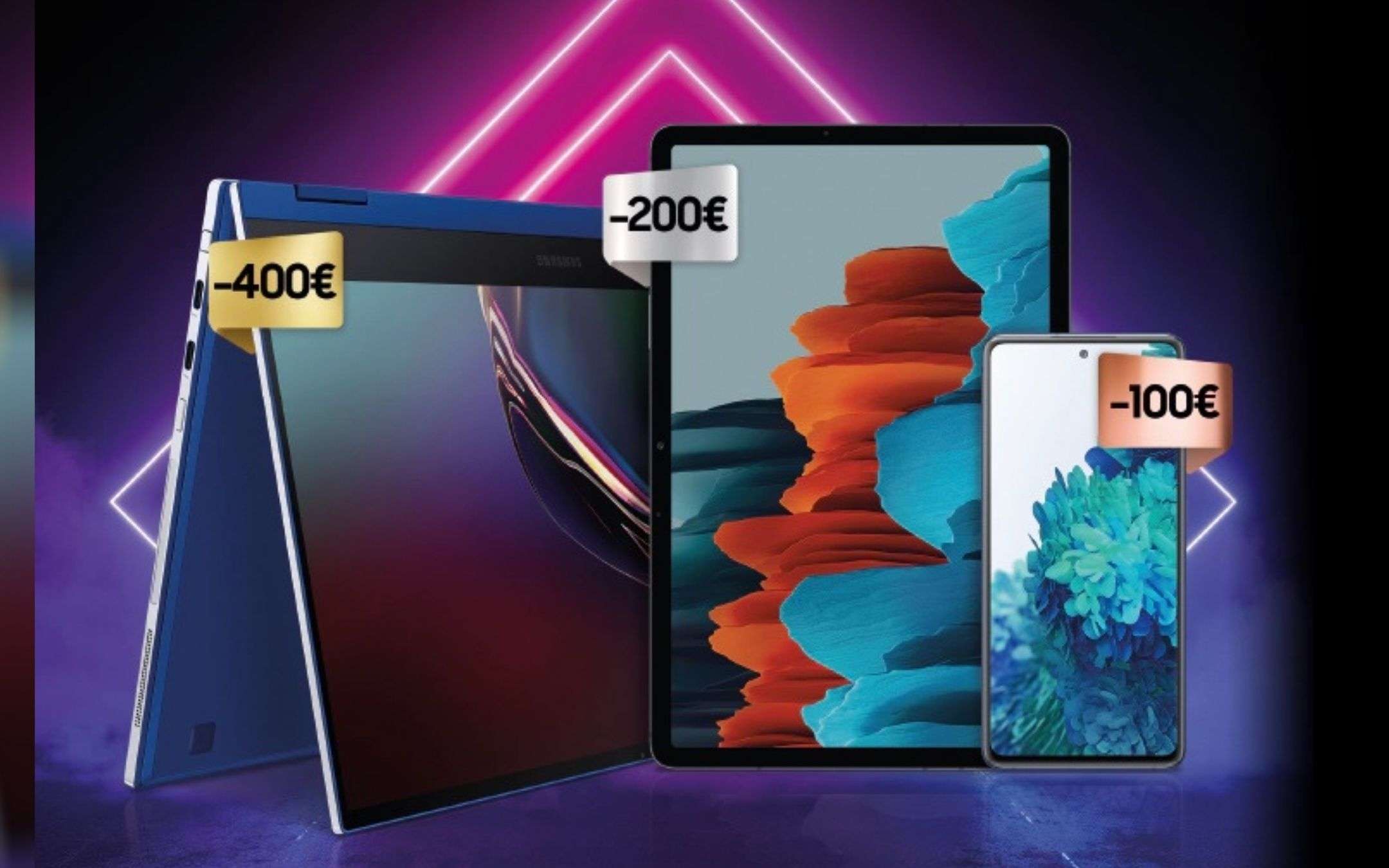Samsung: un buono fino a 400€ con la nuova promo