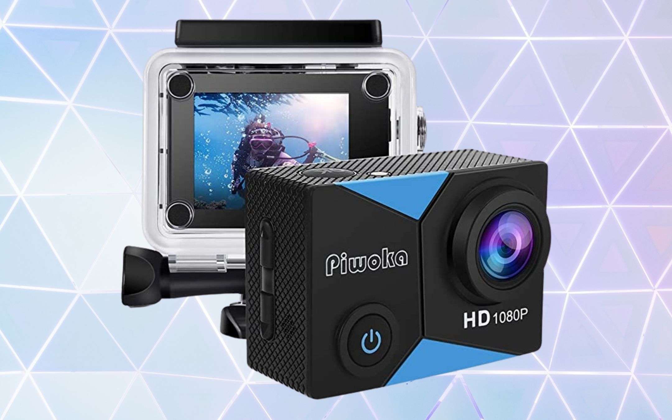 Action cam più accessori: prezzo ridicolo (18€)