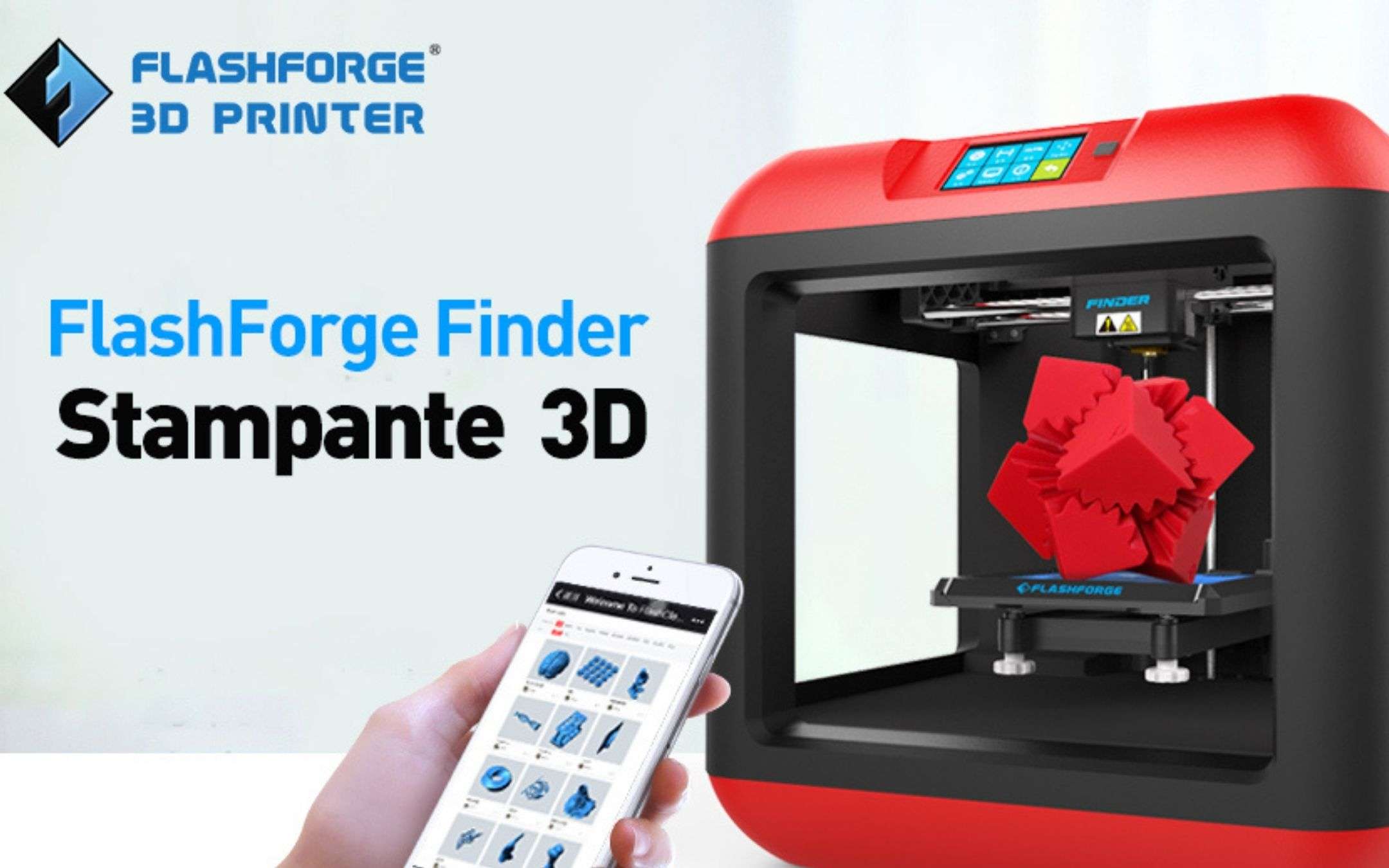 FlashForge Finder: -110€, prezzo ridicolo su Amazon FlashForge Finder: -110€, prezzo ridicolo su Amazon