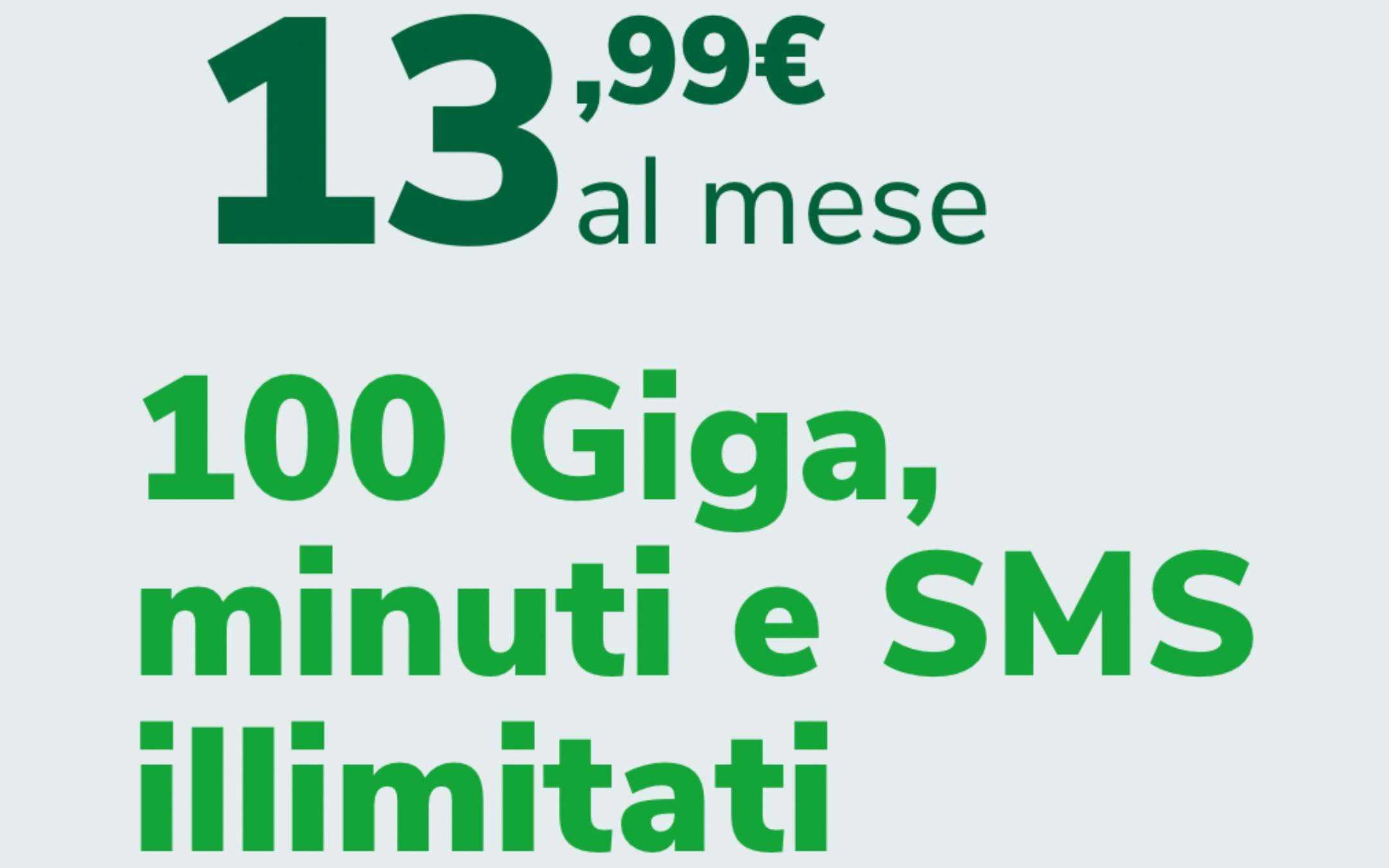 VeryMobile: Promo 100GB a 13,99€ anche da WINDTRE VeryMobile: Promo 100GB a 13,99€ anche da WINDTRE