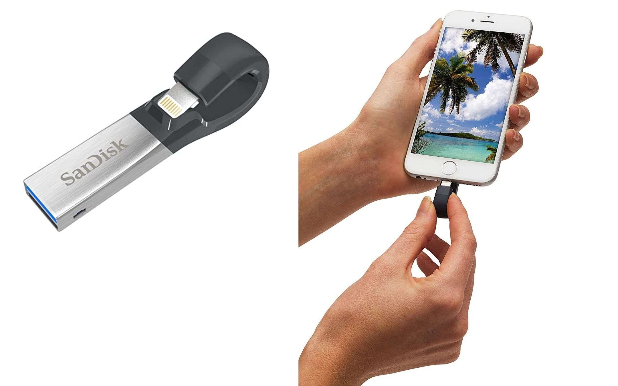 Più spazio per iPhone e iPad con SanDisk iXpand: super offerta