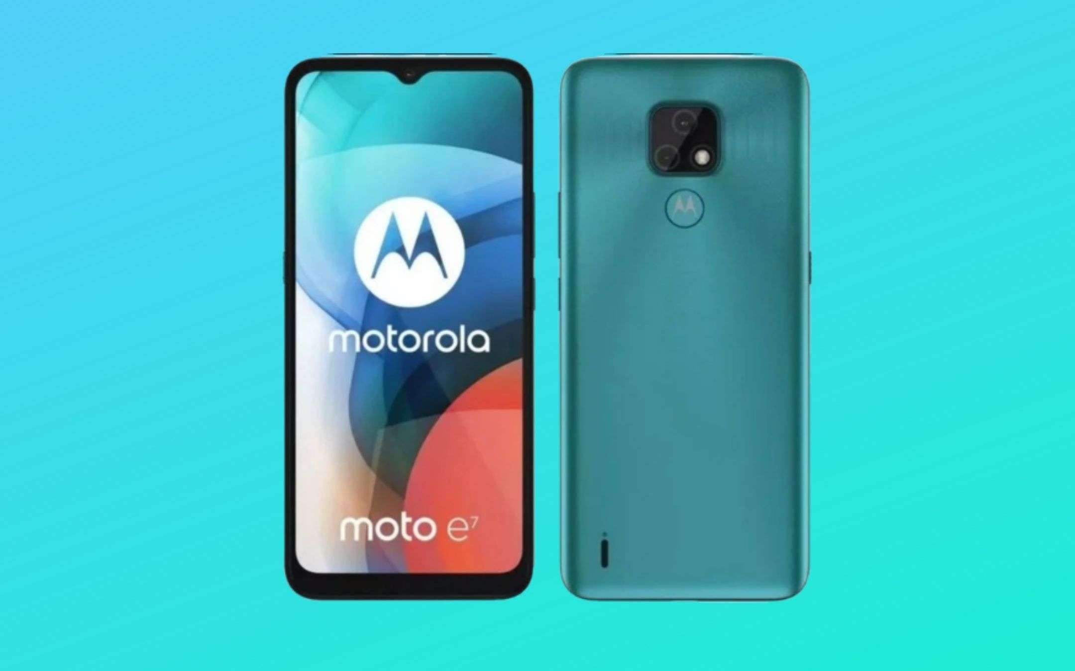 Motorola Moto E7: design e specifiche rivelate