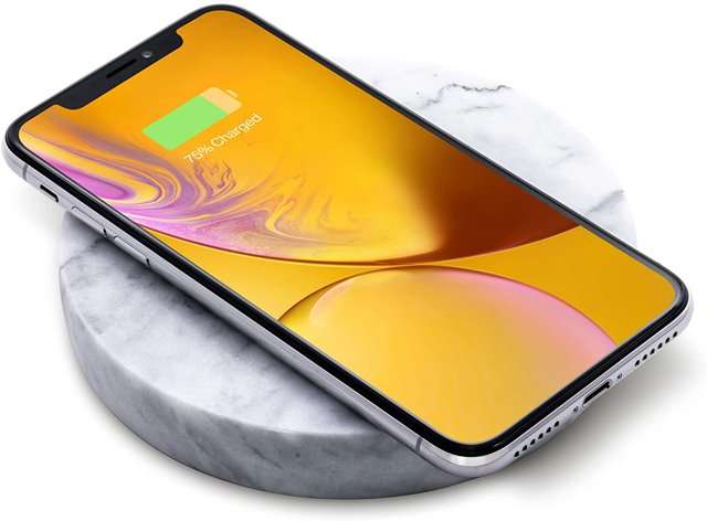 Caricatore wireless in marmo