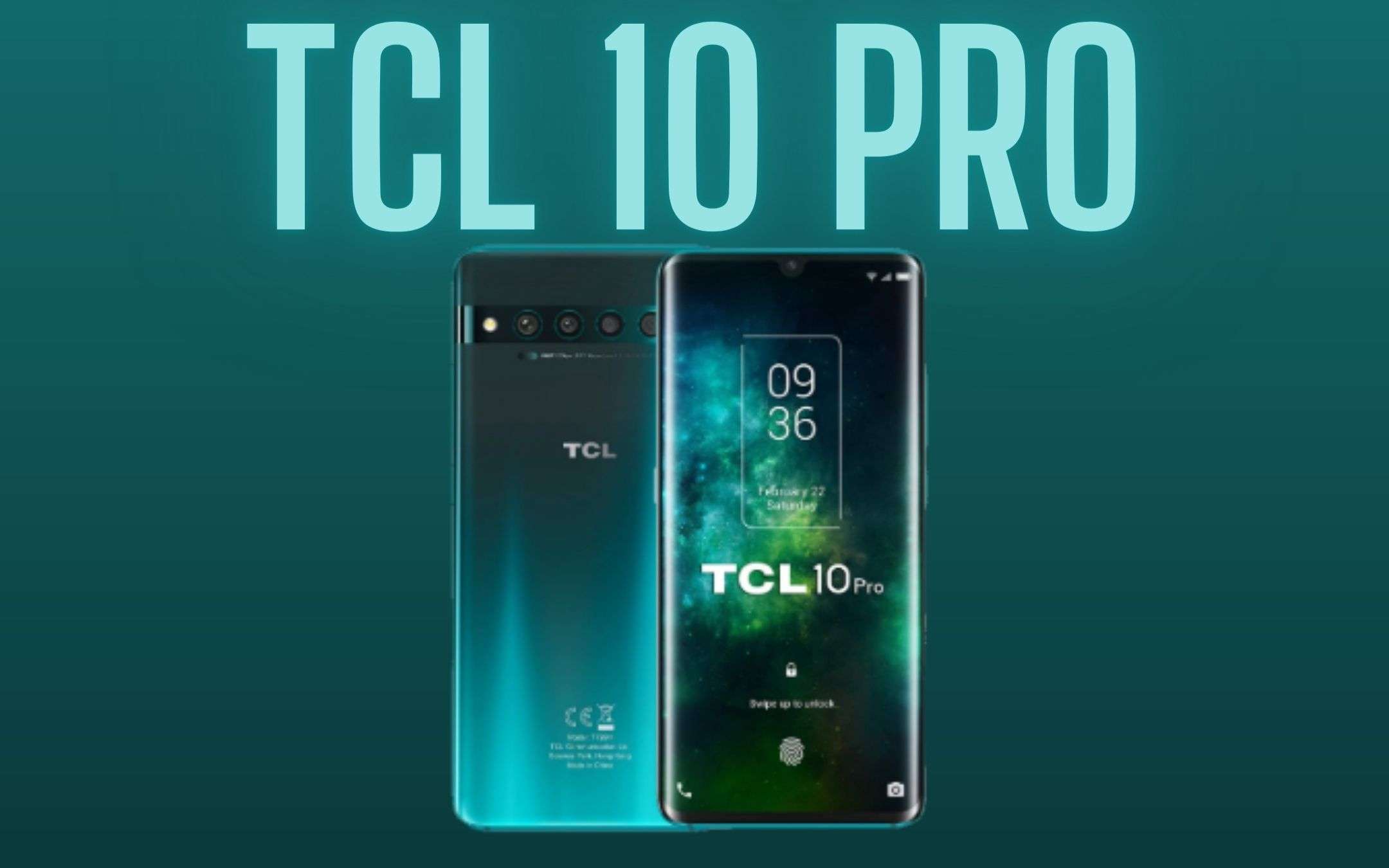 TCL 10Pro al prezzo più basso di sempre! TCL 10Pro al prezzo più basso di sempre!