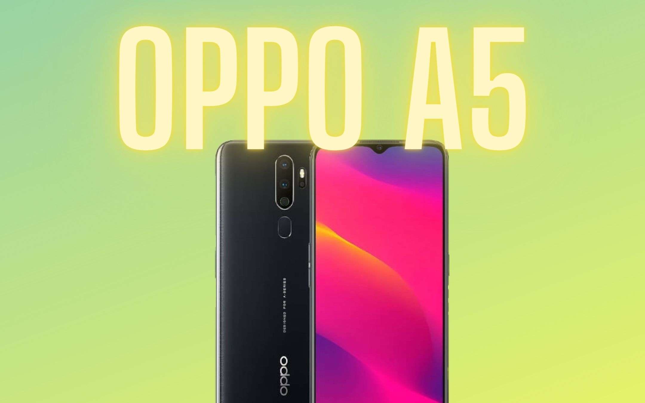 OPPO A5: il battery-phone ad un prezzo ridicolo