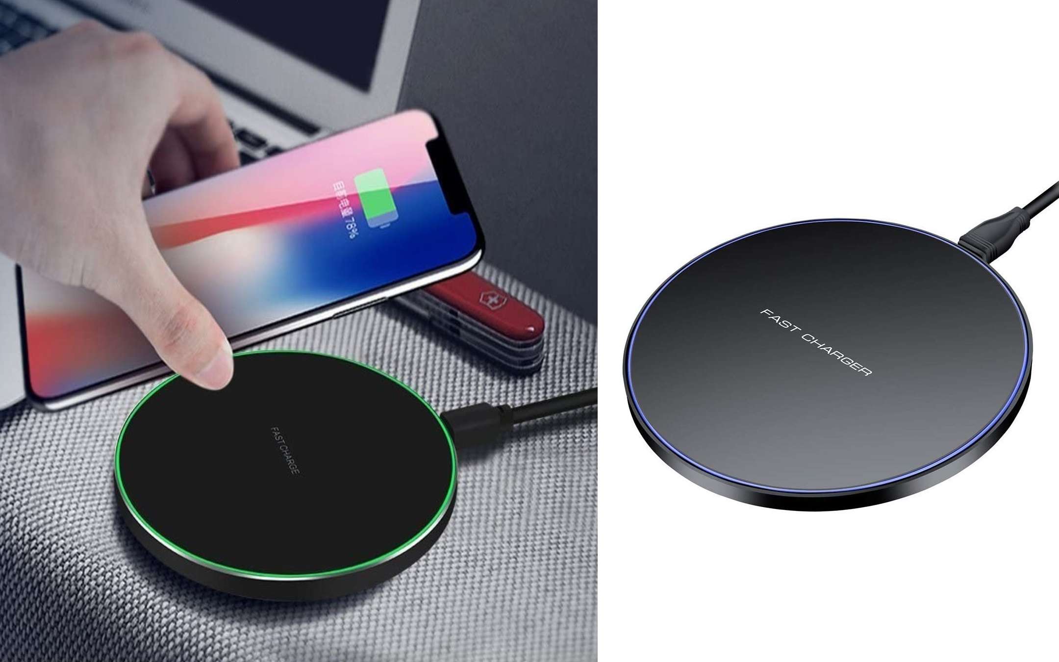 Caricabatteria wireless a meno di 12 euro Caricabatteria wireless a meno di 12 euro