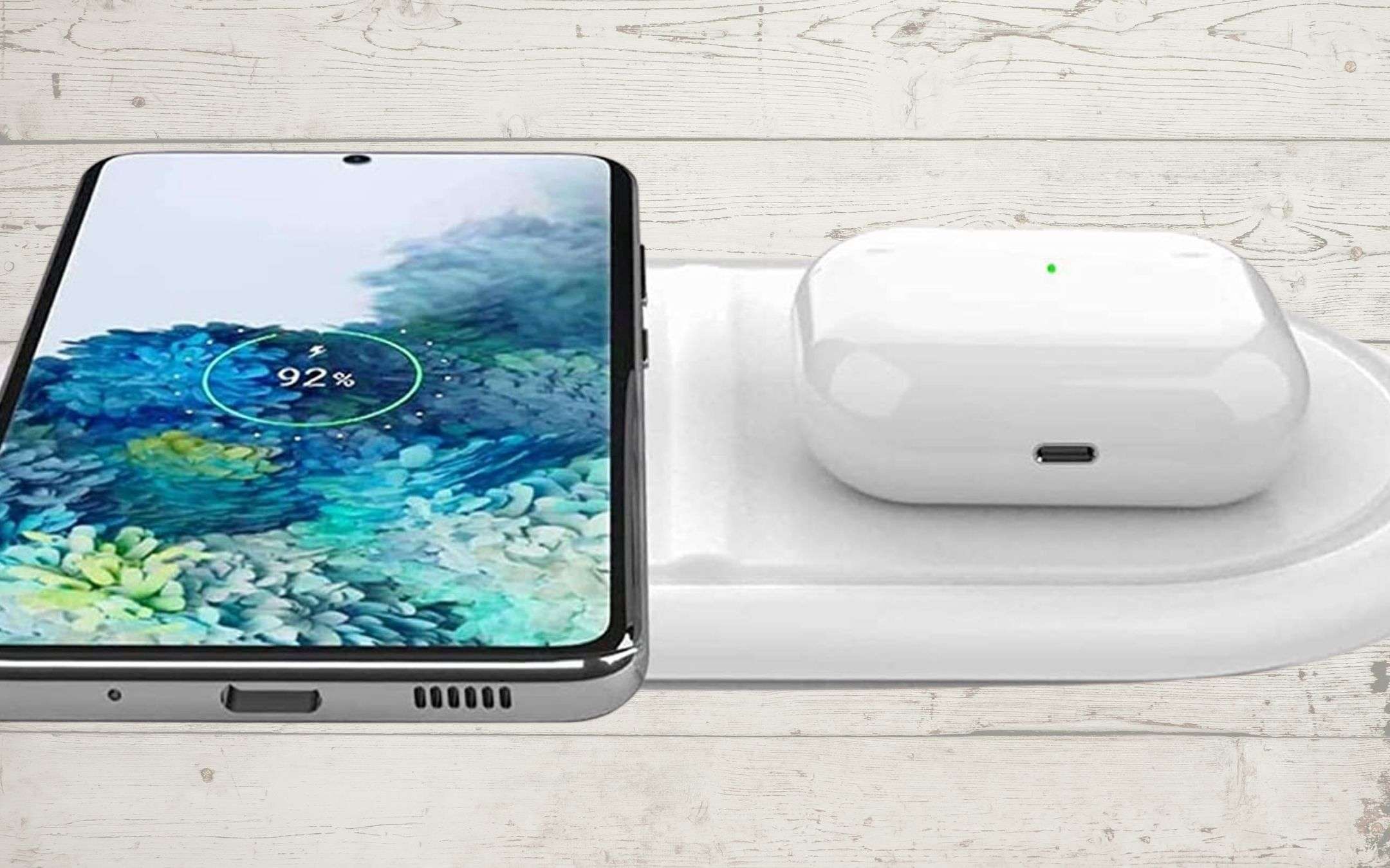 Caricatore wireless a 8€, Amazon: sconto folle (-60%) Caricatore wireless a 8€, Amazon: sconto folle (-60%)