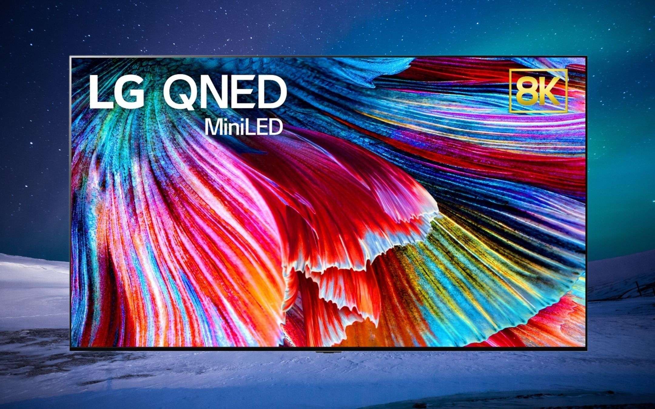 LG: la prima TV QNED Mini LED è in arrivo