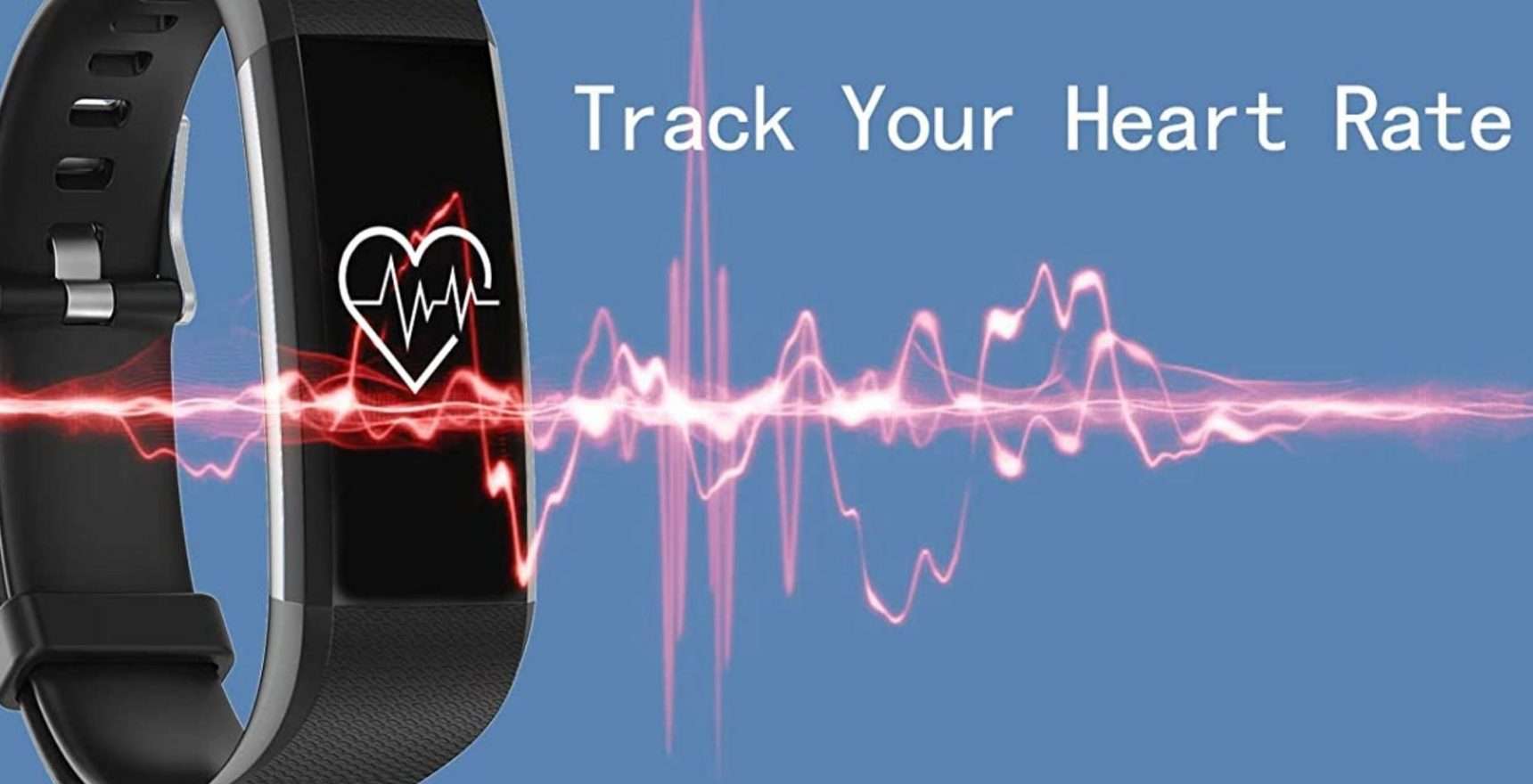 Smartband con saturimetro, pressione e temperatura a 22€