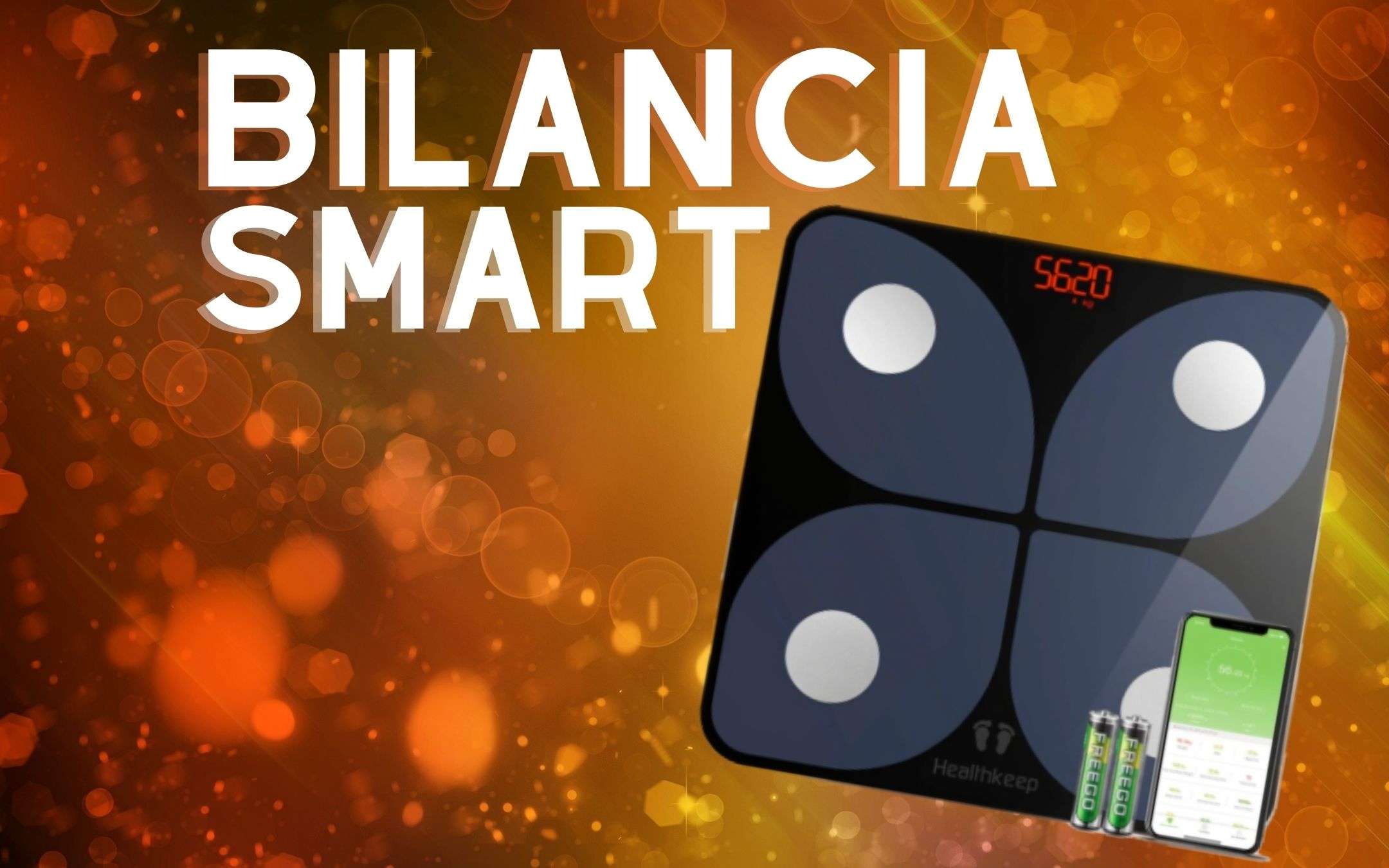 La bilancia smart che non ti aspetti a meno di 15€