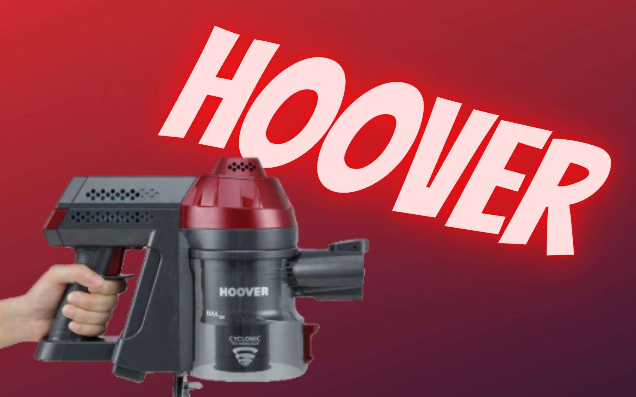 Hoover, la scopa elettrica wireless a meno di 95€!