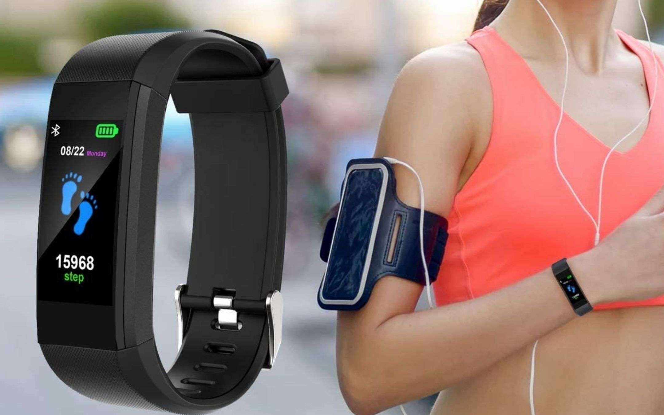 Smart band, Natale: 12€ più omaggio su Amazon Smart band, Natale: 12€ più omaggio su Amazon