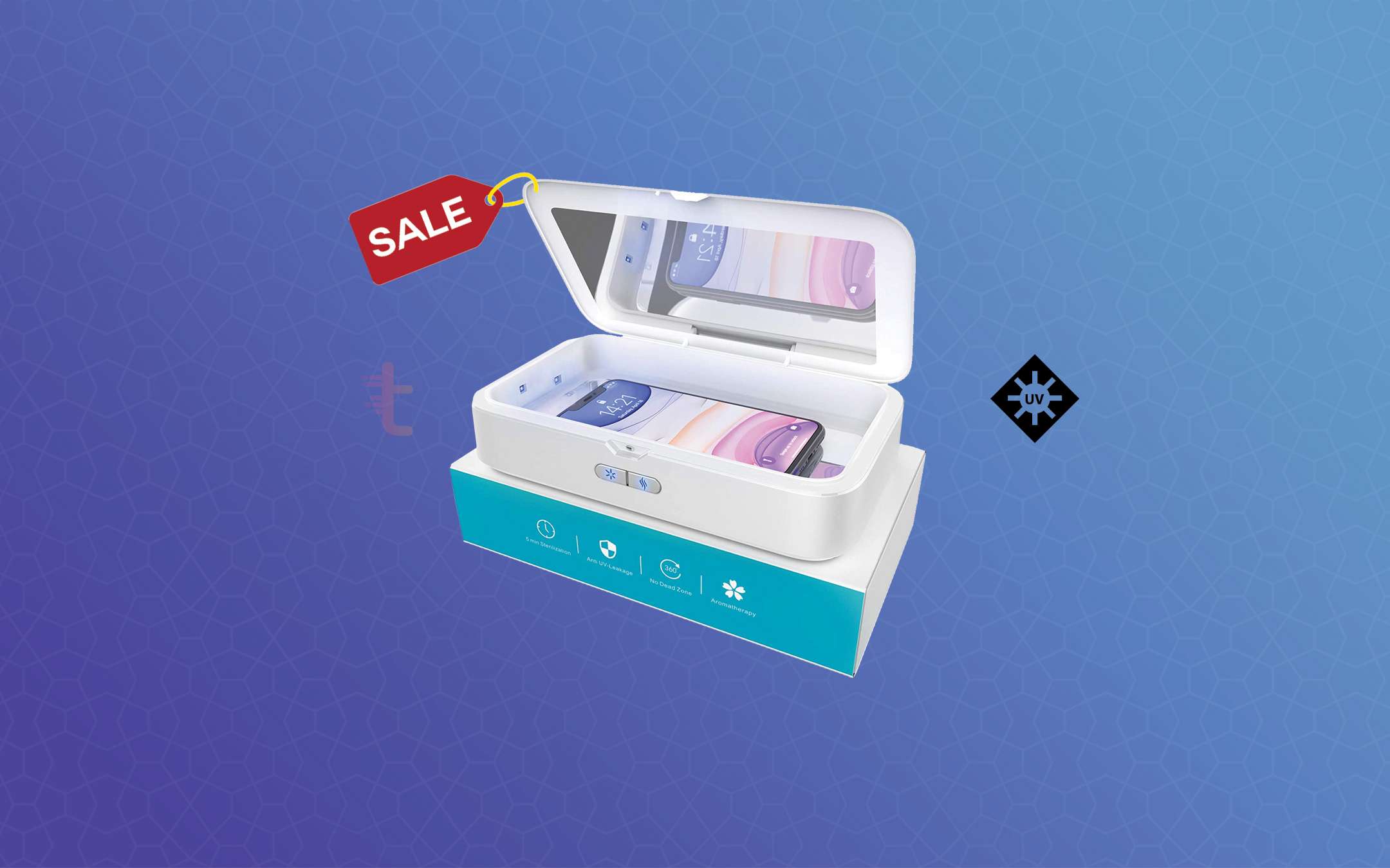 Sterilizzatore UV per smartphone in offerta a 28,99€ Sterilizzatore UV per smartphone in offerta a 28,99€