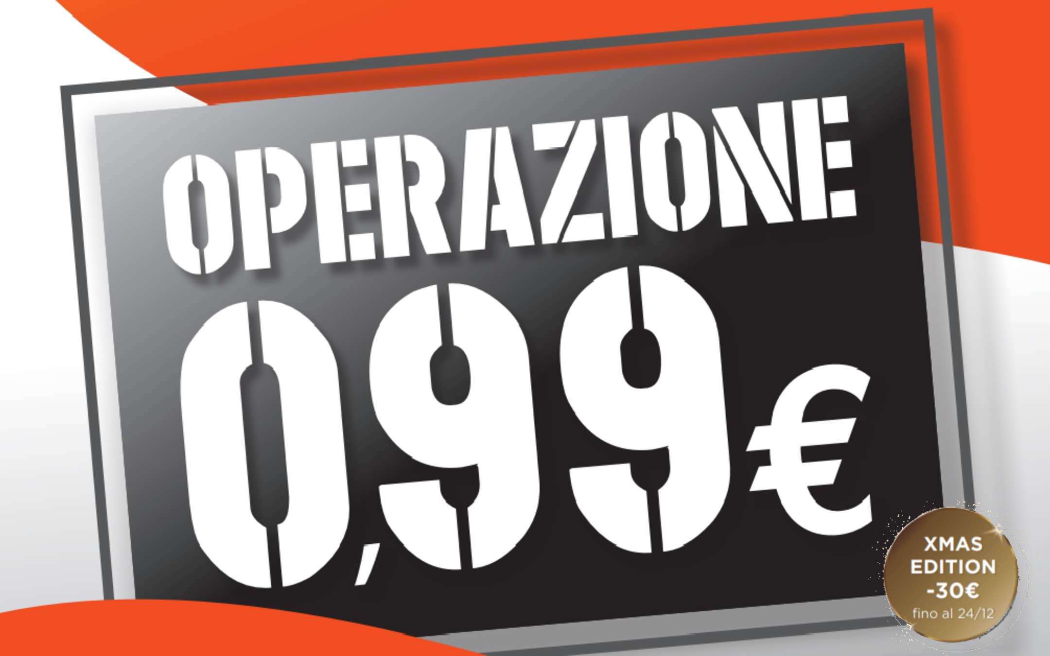 Operazione 0,99€ XMas Edition: smartphone in promo