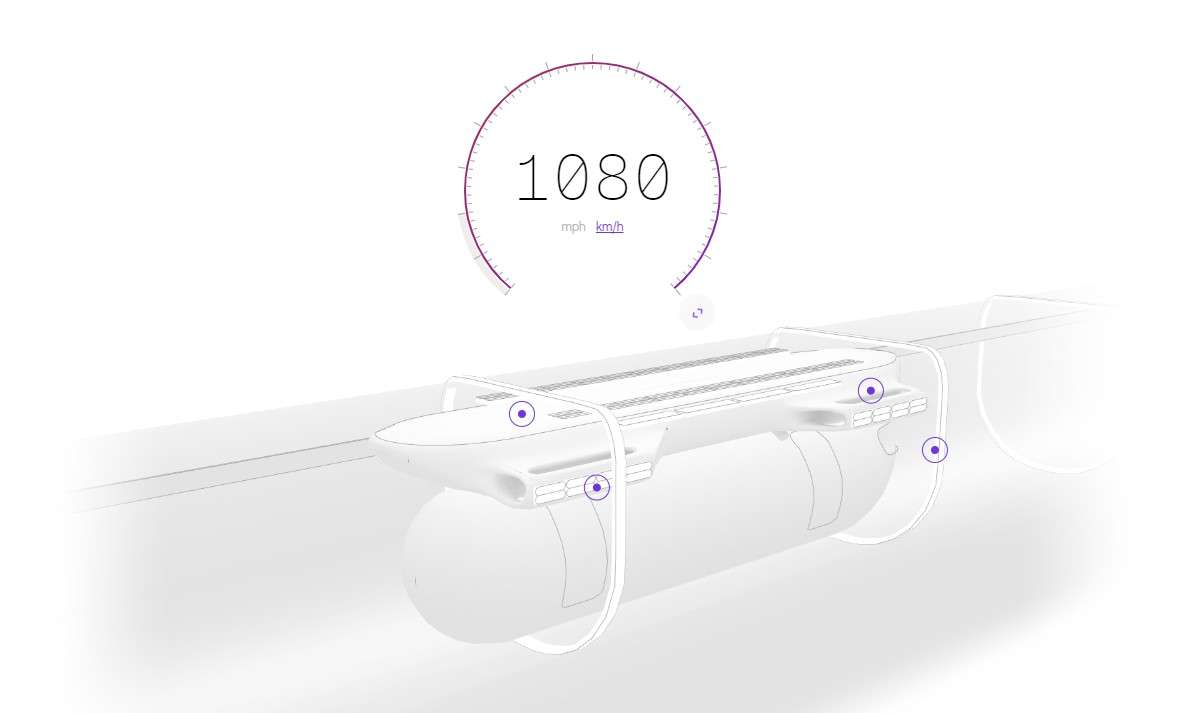 Virgin Hyperloop, il viaggio oltre i 1000 km/h (video)