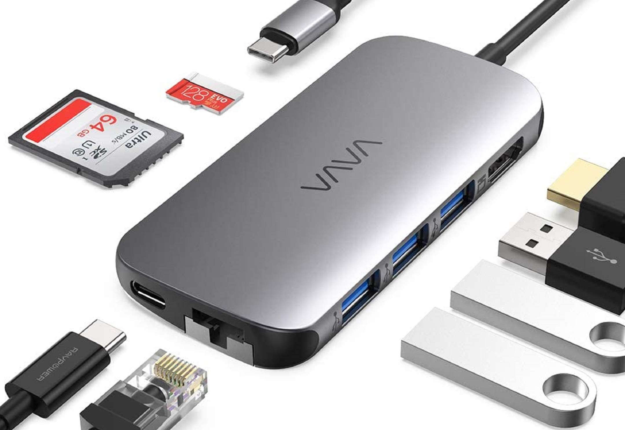 VAVA Hub USB-C 8-in-1: solo per poco tempo al prezzo di 31€