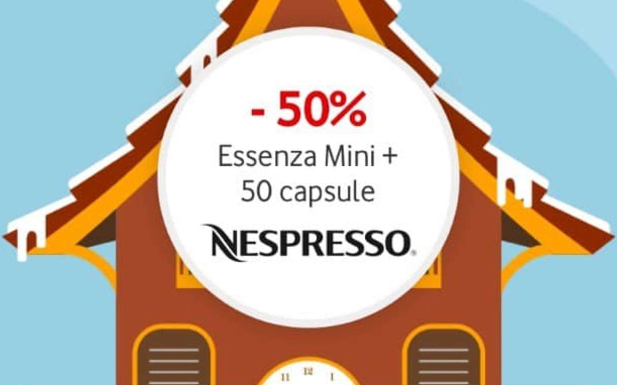 Happy Moment: 50% di sconto su Essenza Mini