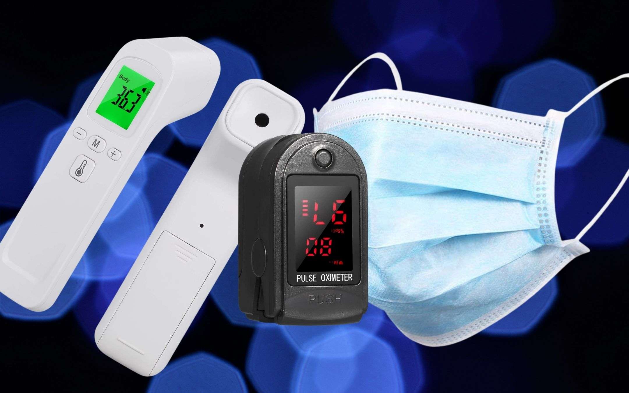Saturimetro, termometro e mascherine: kit a 14€ su Amazon (-60%) Saturimetro, termometro e mascherine: kit a 14€ su Amazon (-60%)