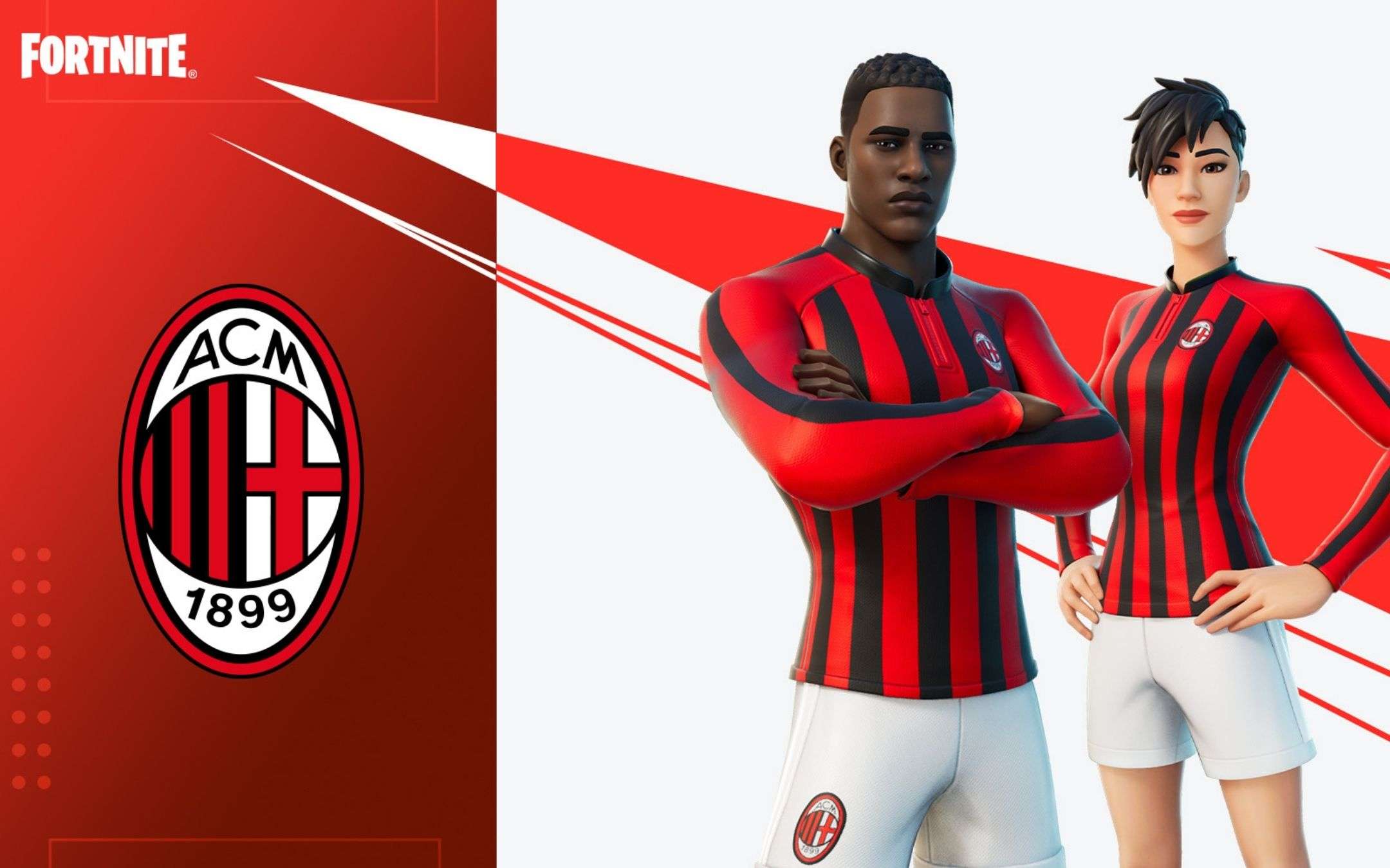 Il Milan sbarca su Fortnite: la nuova partnership